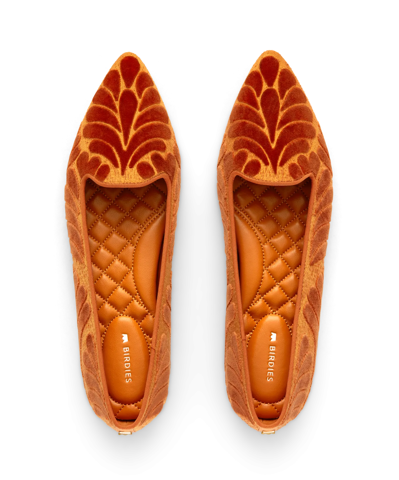 Durable Performance The Sparrow - Marigold Velvet Embroidery