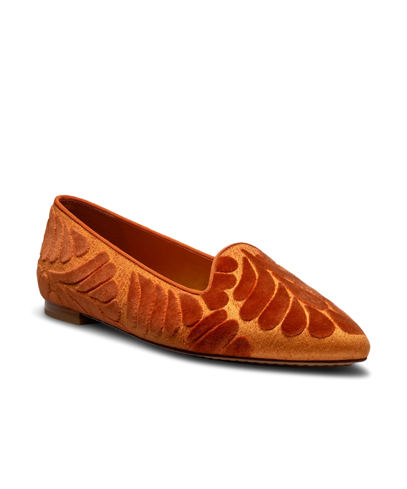 Walk Safe Nubuck Finish The Sparrow - Marigold Velvet Embroidery