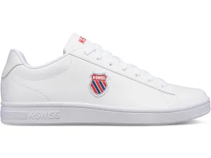 06599-113-M | COURT SHIELD | WHITE/CORPORATE Fashion-forward flair