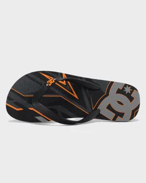 Effortless Step Shoes Versatile Features Mens Spray Graffik Thongs