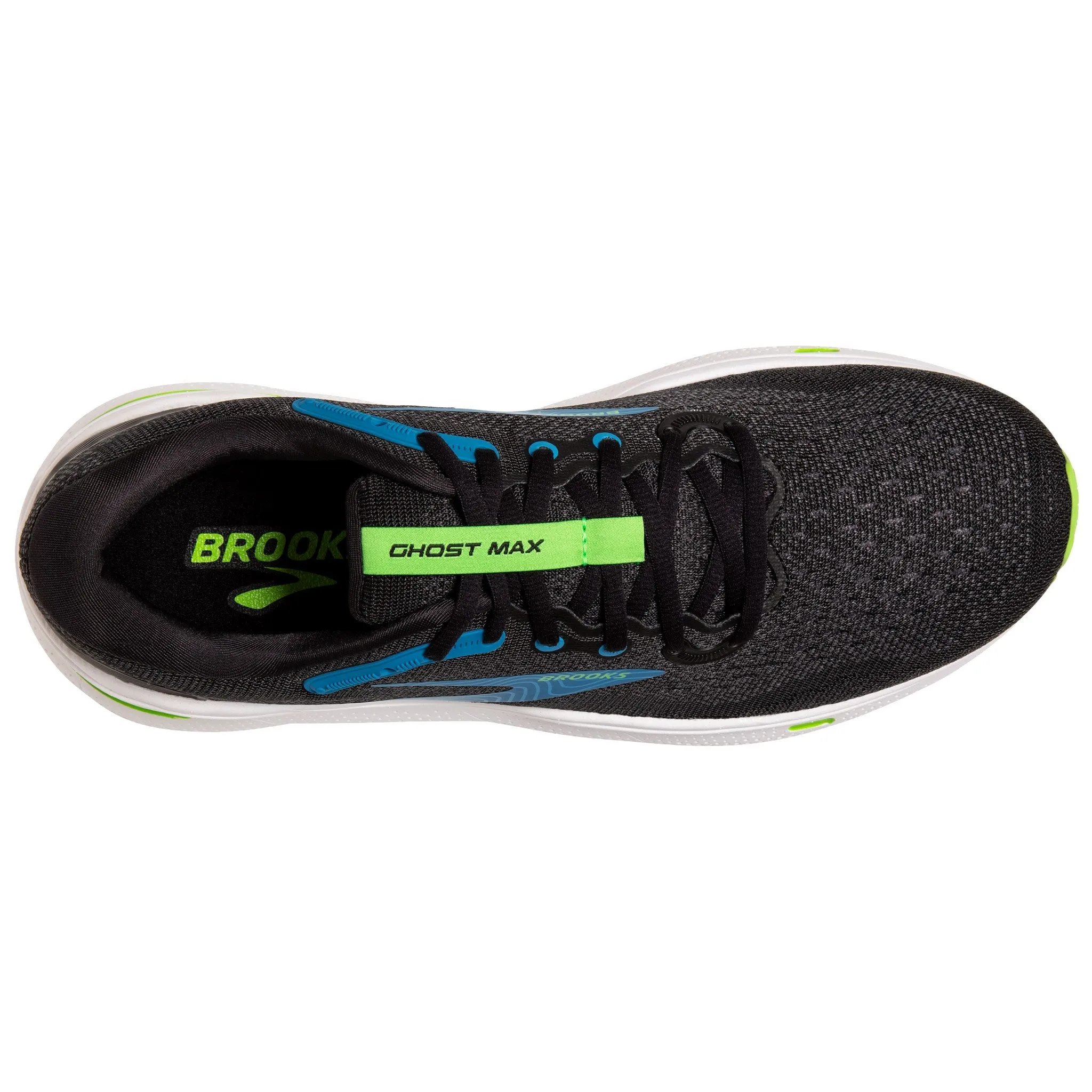 easy move Men's Ghost Max - Black / Atomic Blue / Jasmine
