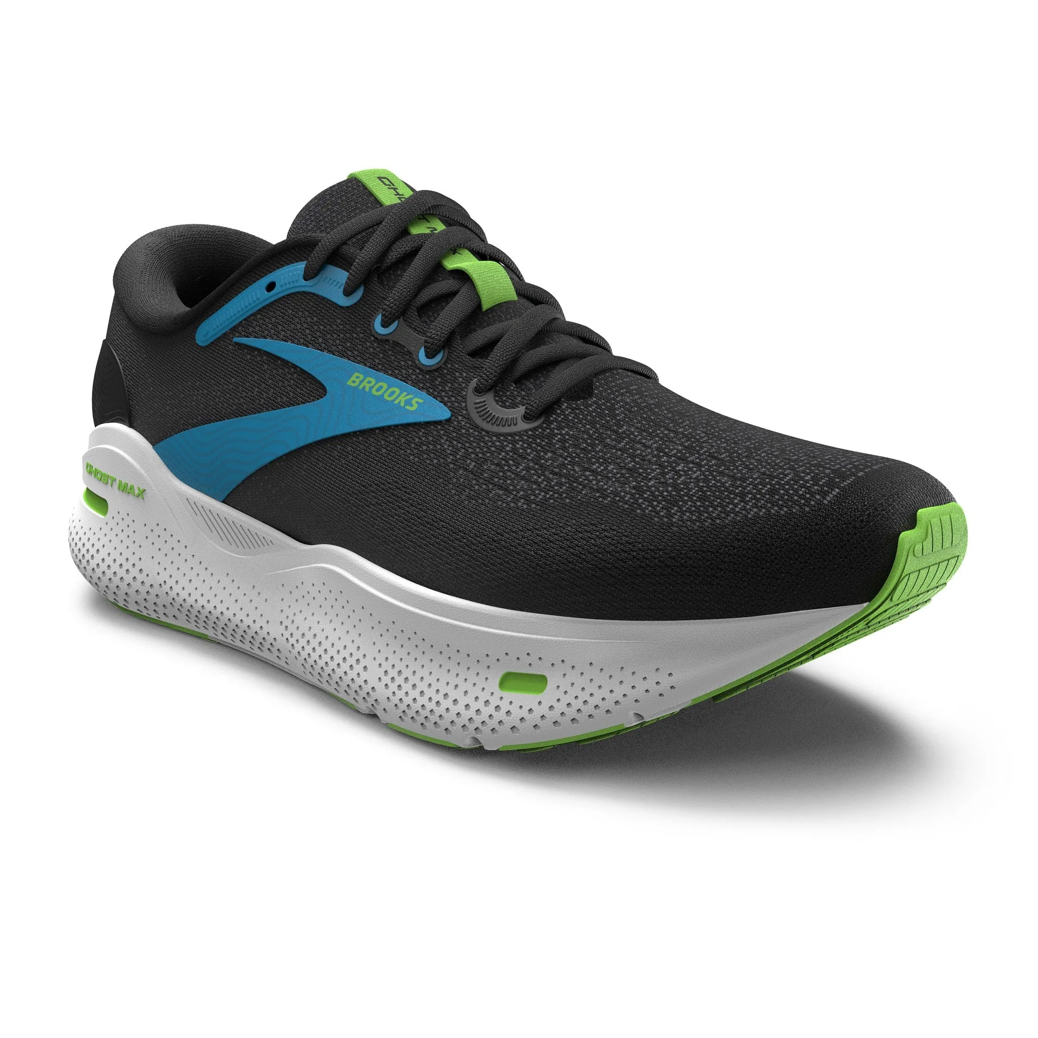 Men's Ghost Max - Black / Atomic Blue / Jasmine Padded chic Foam Comfort
