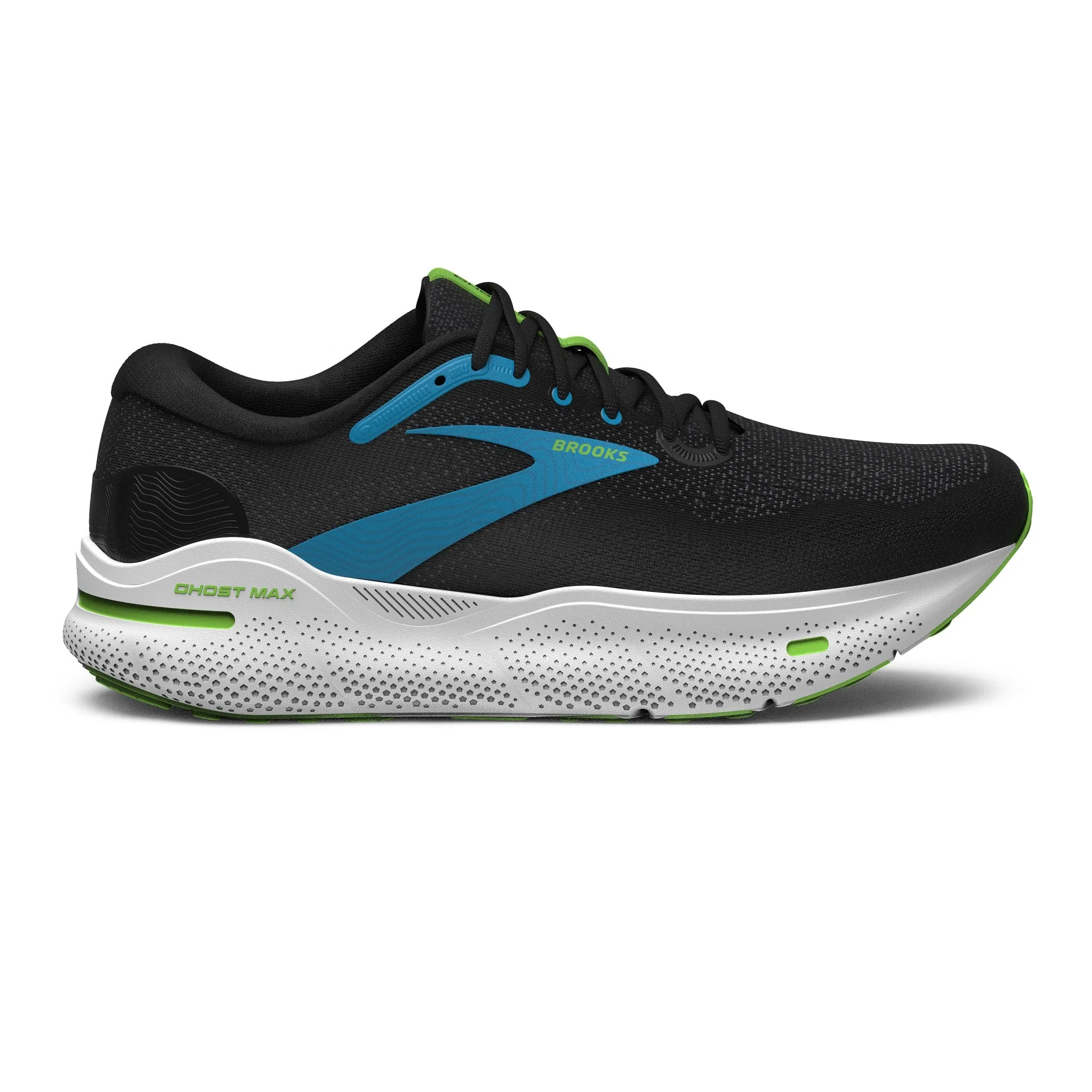 easy move Men's Ghost Max - Black / Atomic Blue / Jasmine