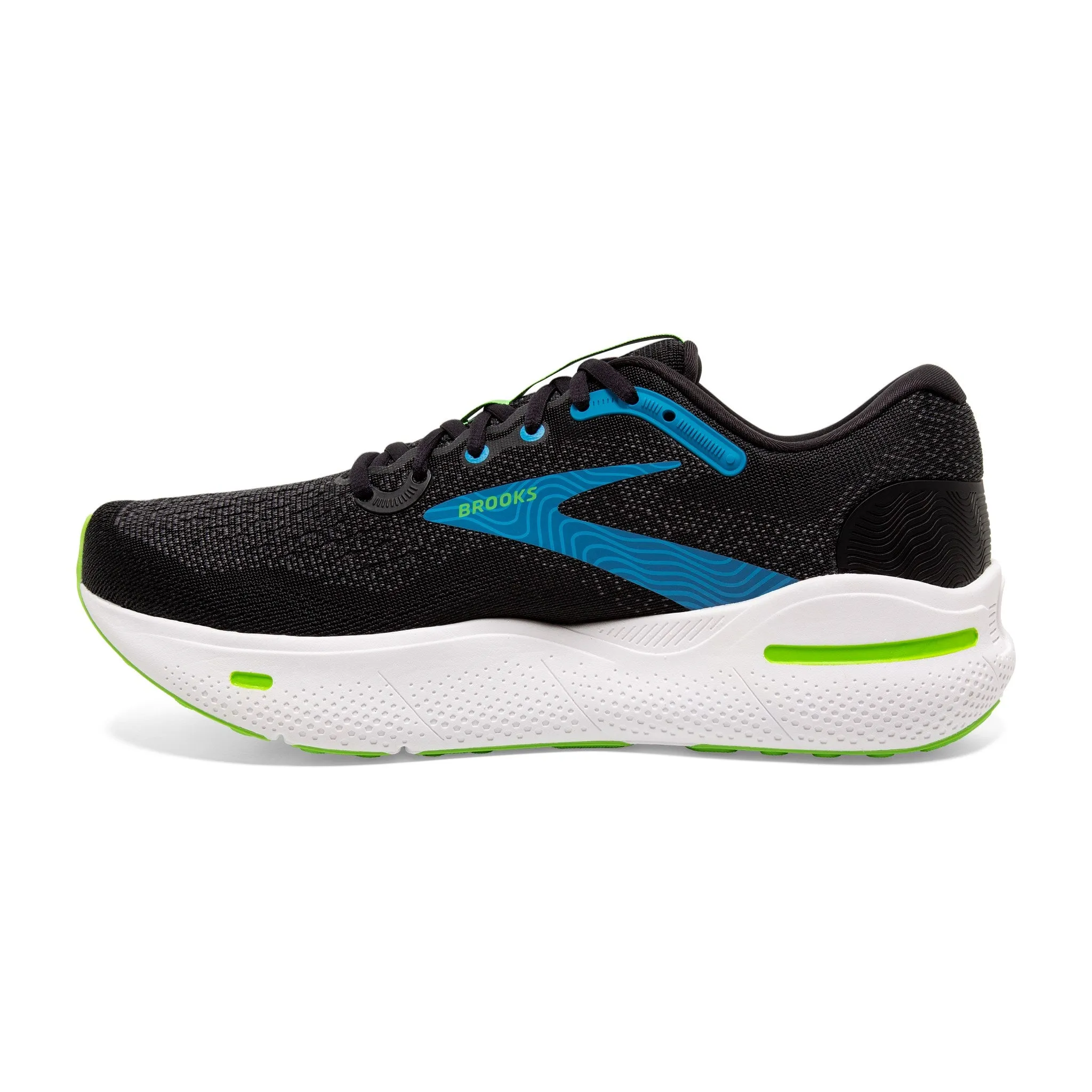 easy move Men's Ghost Max - Black / Atomic Blue / Jasmine