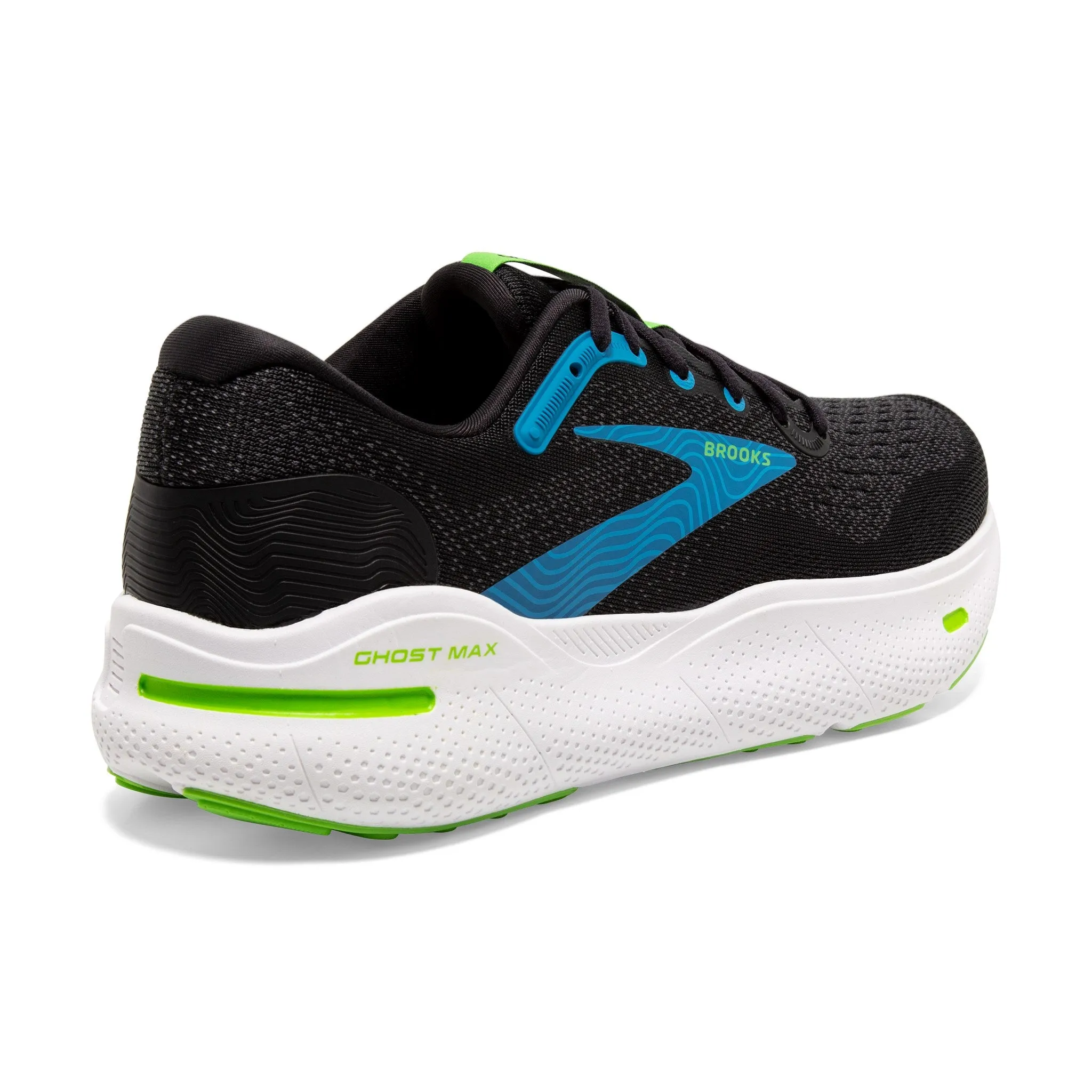 easy move Men's Ghost Max - Black / Atomic Blue / Jasmine