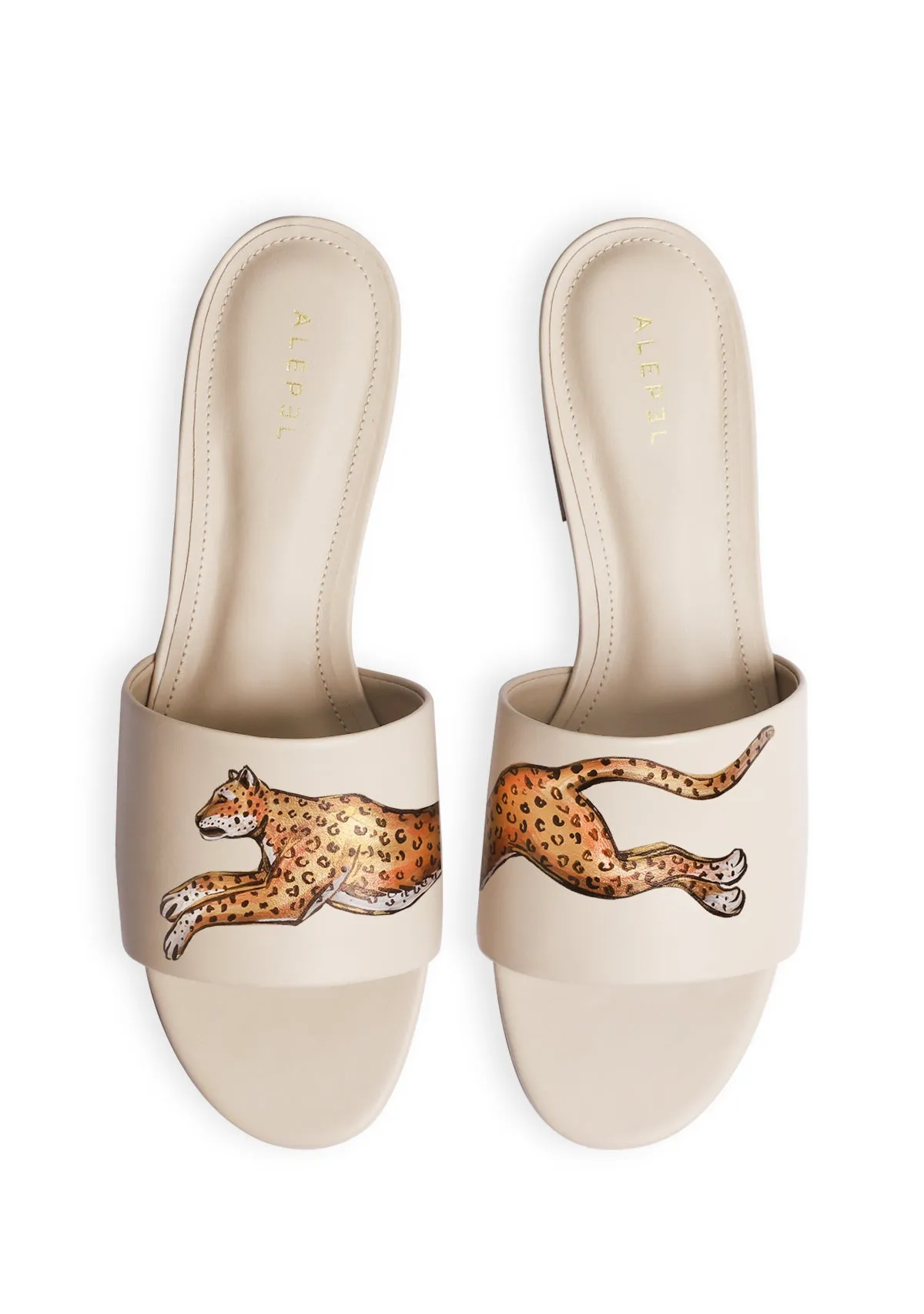 Stylish Comfort Leopard Beige Slide
