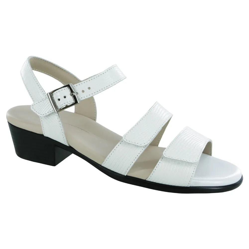 Trendy Design Heel Fit Savanna - White Lizard