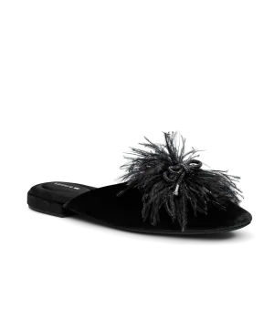 The Lovebird - Black Velvet Relaxed Steps Stay Relaxed
