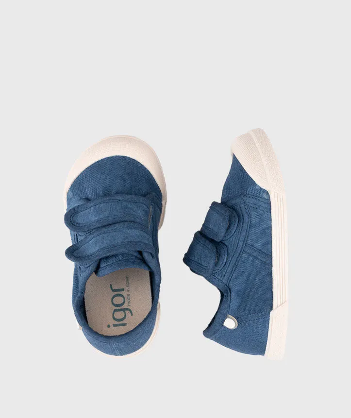 Ecommerce Solutions Igor Boy's and Girl's Lona V Shoes, Marino