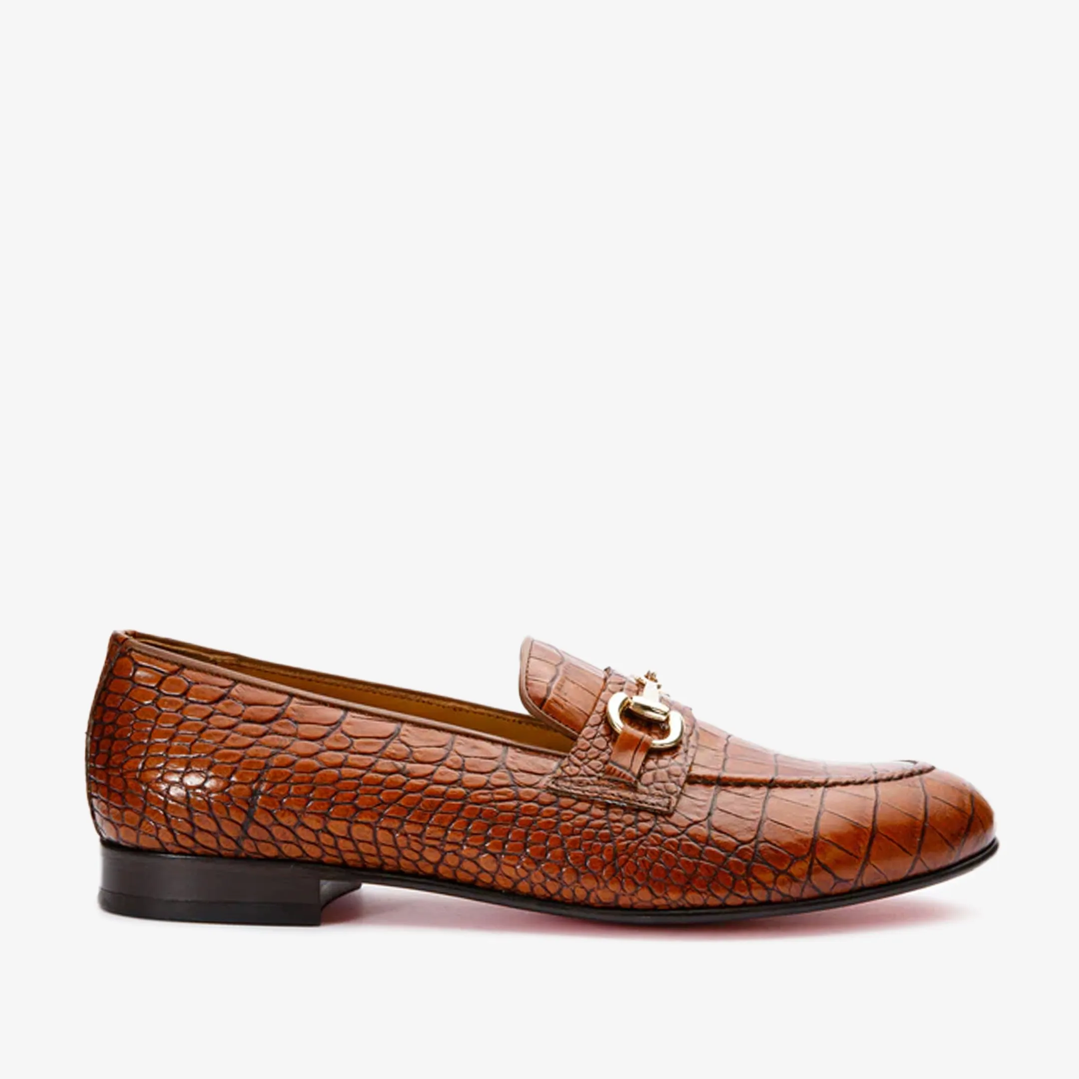 Wool Warm The Monaco Tan Leather Men Shoe Bit Loafer