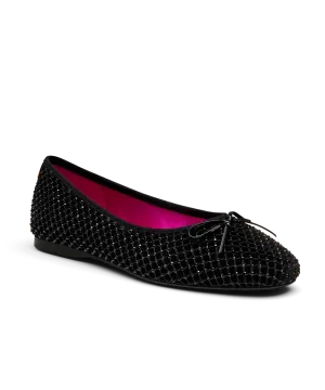 All-Purpose Shoes The Songbird - Black Velvet Crystal