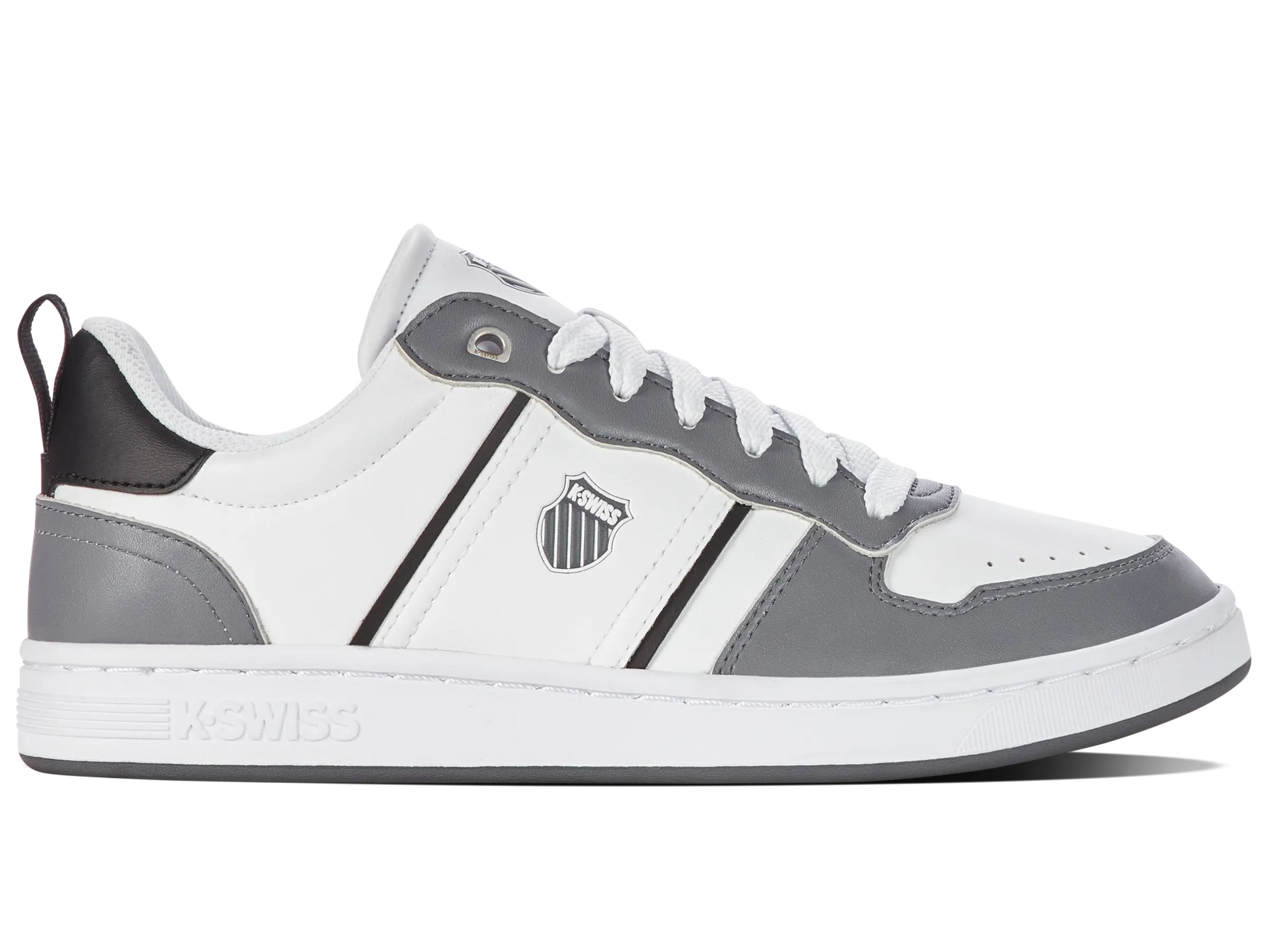 urban walks Sturdy breathability 08903-045-M | LOZAN MATCH LTH | STEEL GREY/WHITE/BLACK