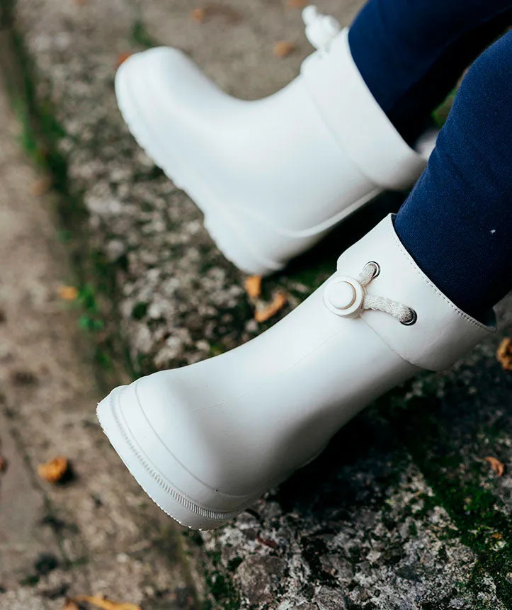 Embellished Kids Igor Girl's and Boy's Bimbi Euri Boots - Blanco