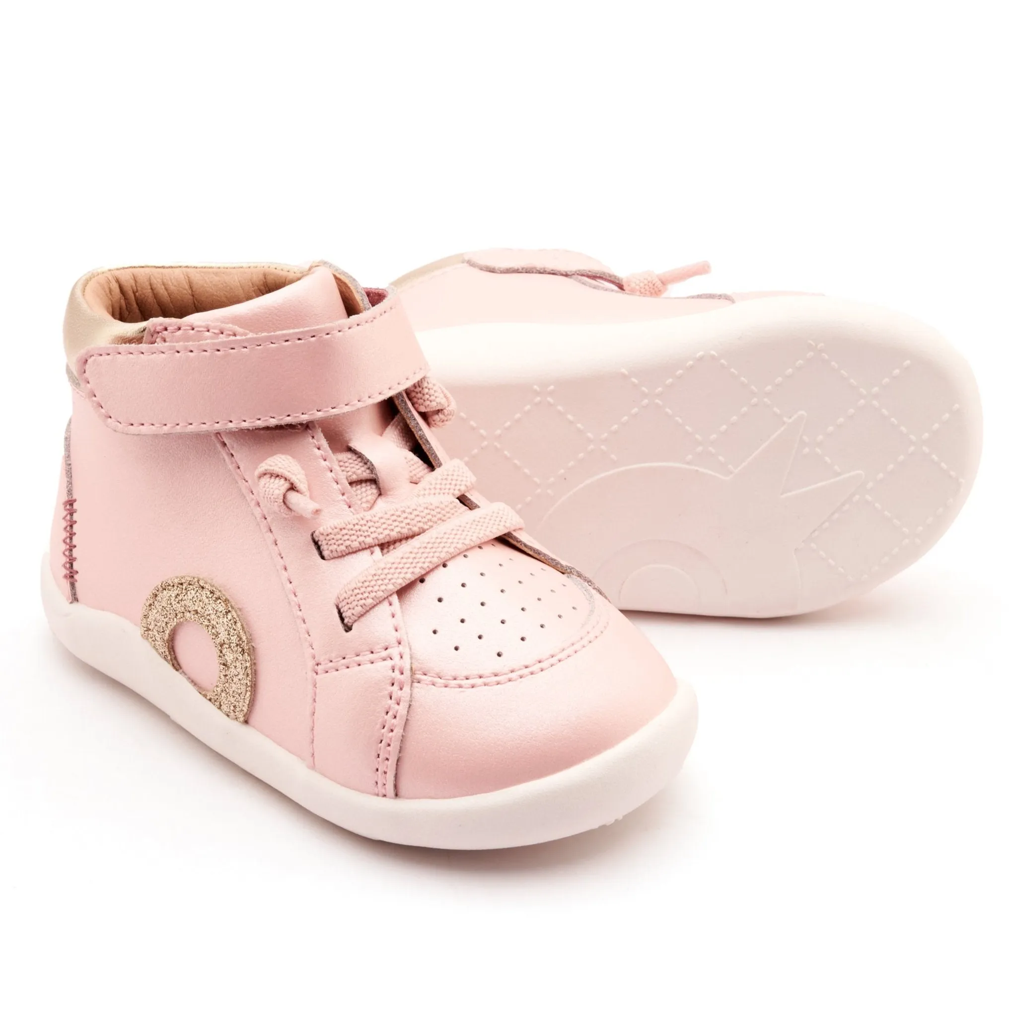Kids' spring shoes Sporty kids' shoes Old Soles Girl's Ground Zig Casual Shoes - Nacardo Dalia / Gold / Glam Gold