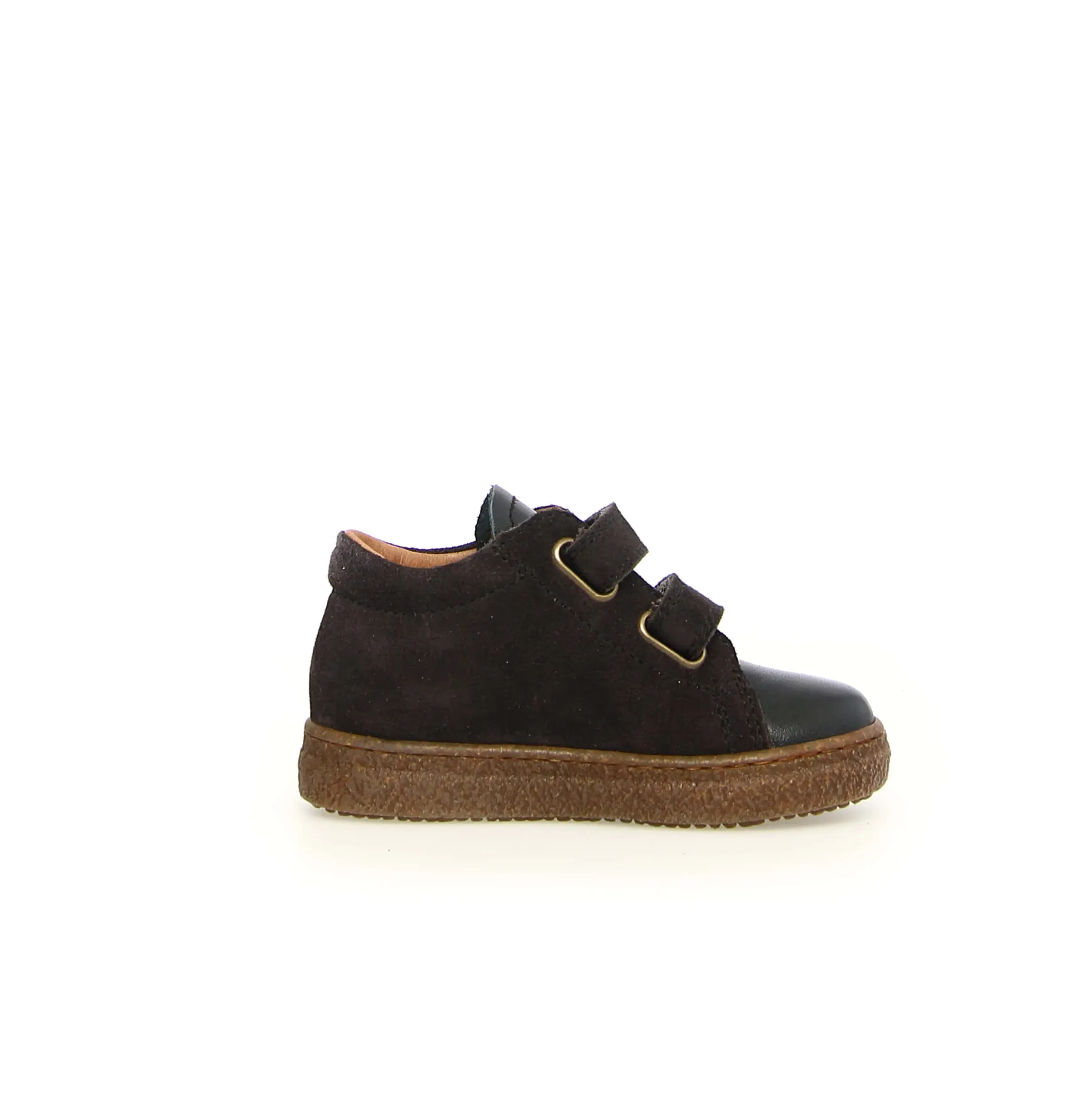 Embroidered Details Naturino Boy's And Girl's Albus Vl Casual Shoes - Carbon