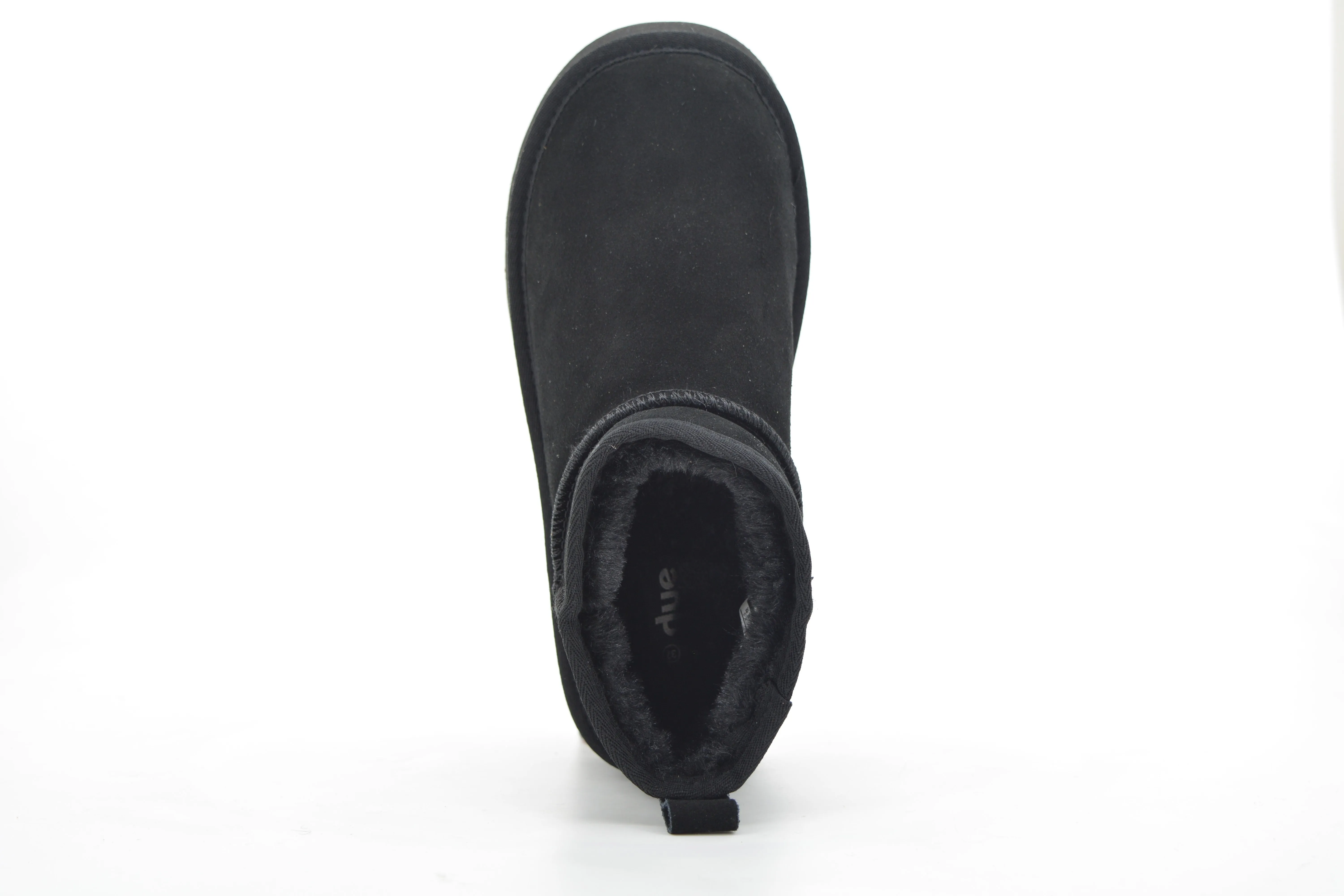 Embroidered Heels VERONA LOW PLATFORM II BLACK