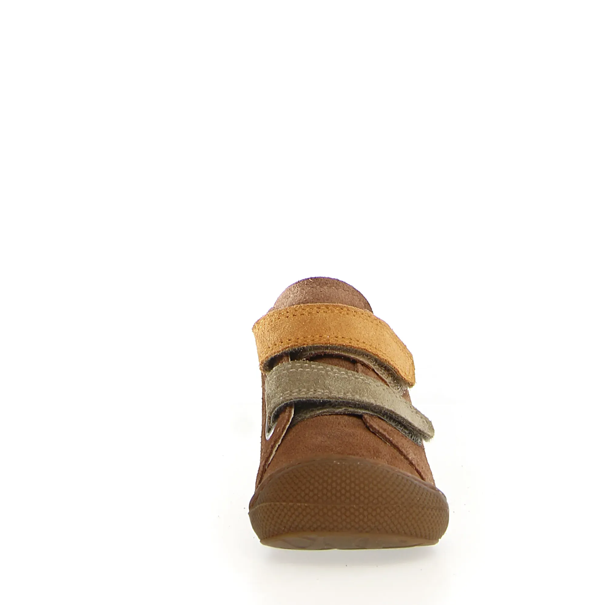 Embroidered Kids Naturino Corkel Vl Boy's and Girl's Casual Shoes - Brown/Stone/Zucca