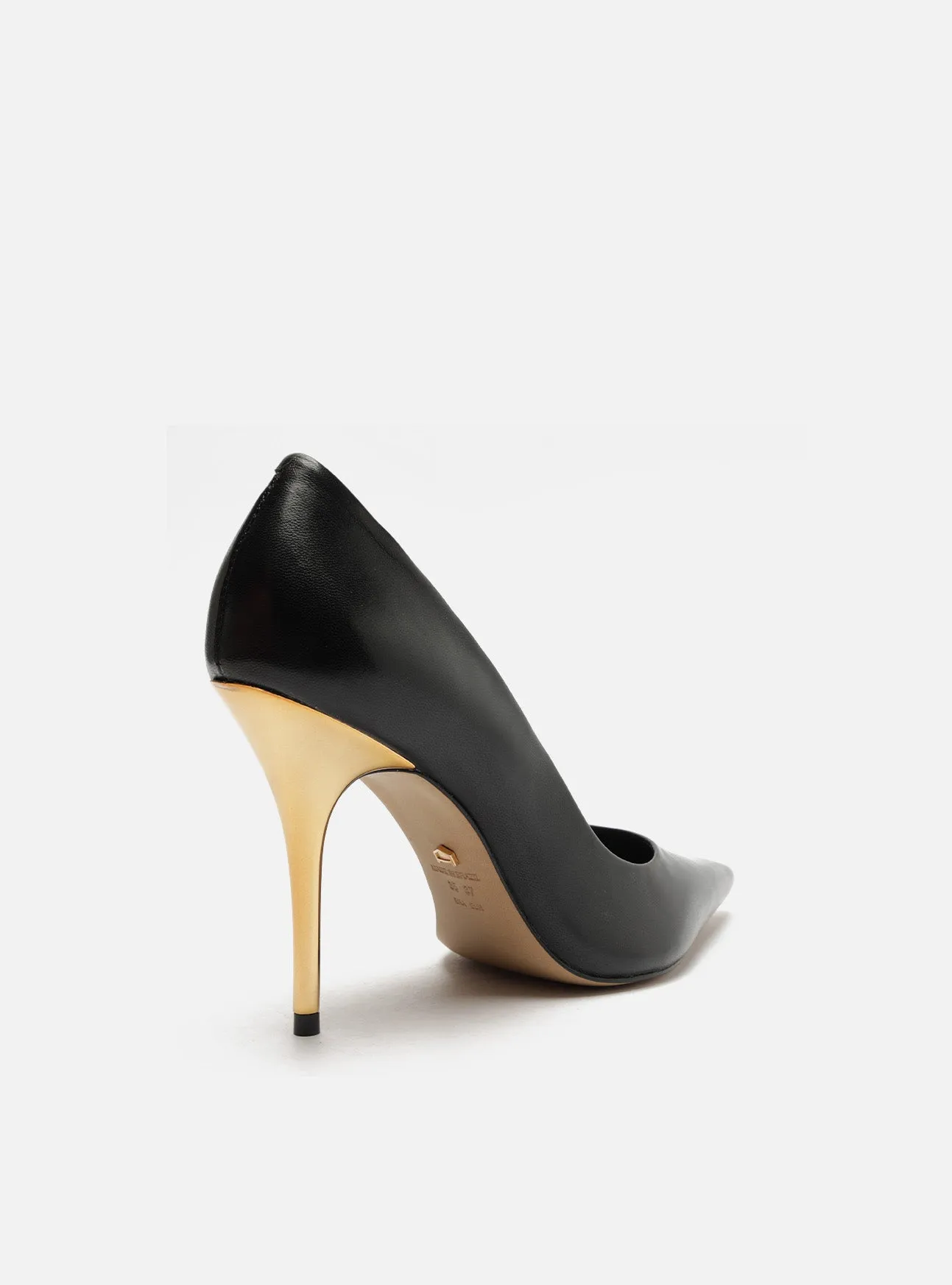 Emily High Stiletto Pump Pleated Heels