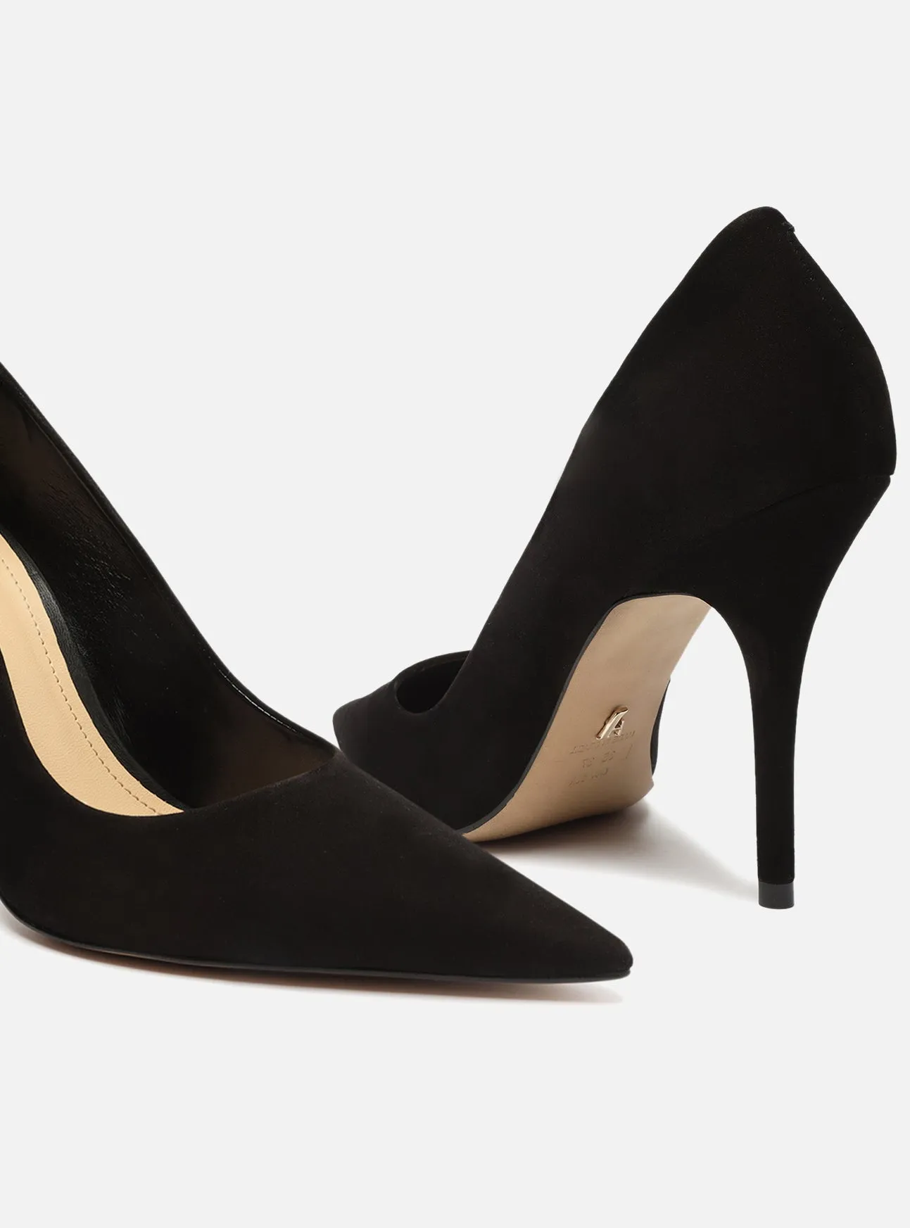 Emily Leather  Stiletto Pump Lace Stilettos