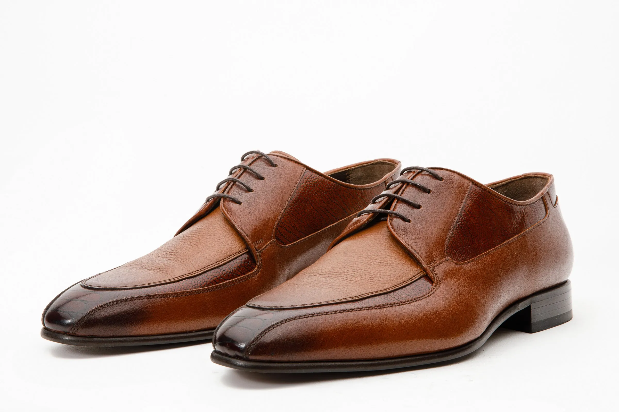 Endurance The Gardi Tan Leather Derby Men Shoe