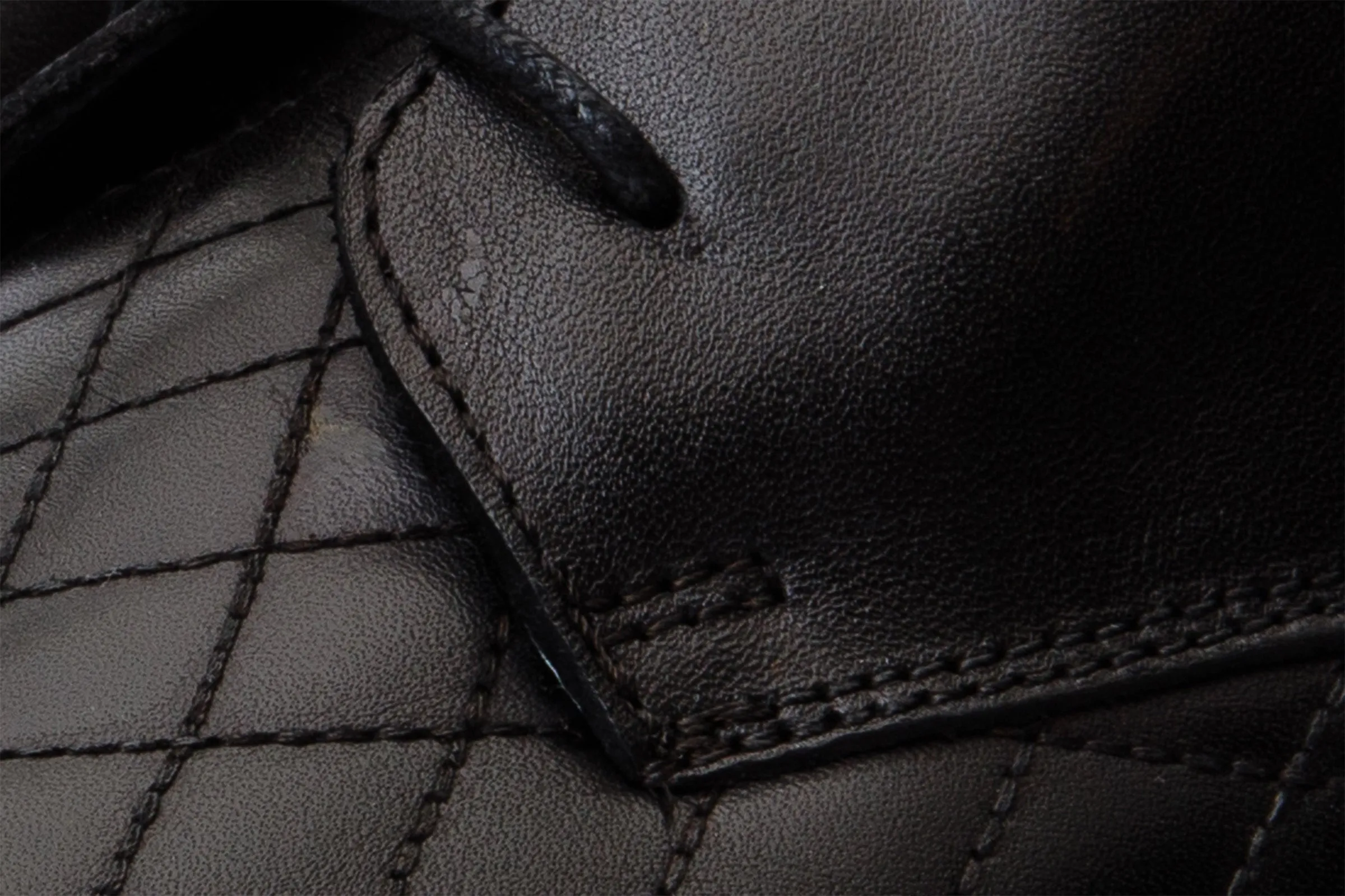 Endurance The Zeus Black Leather Lace-Up Men Boot with a Zipper