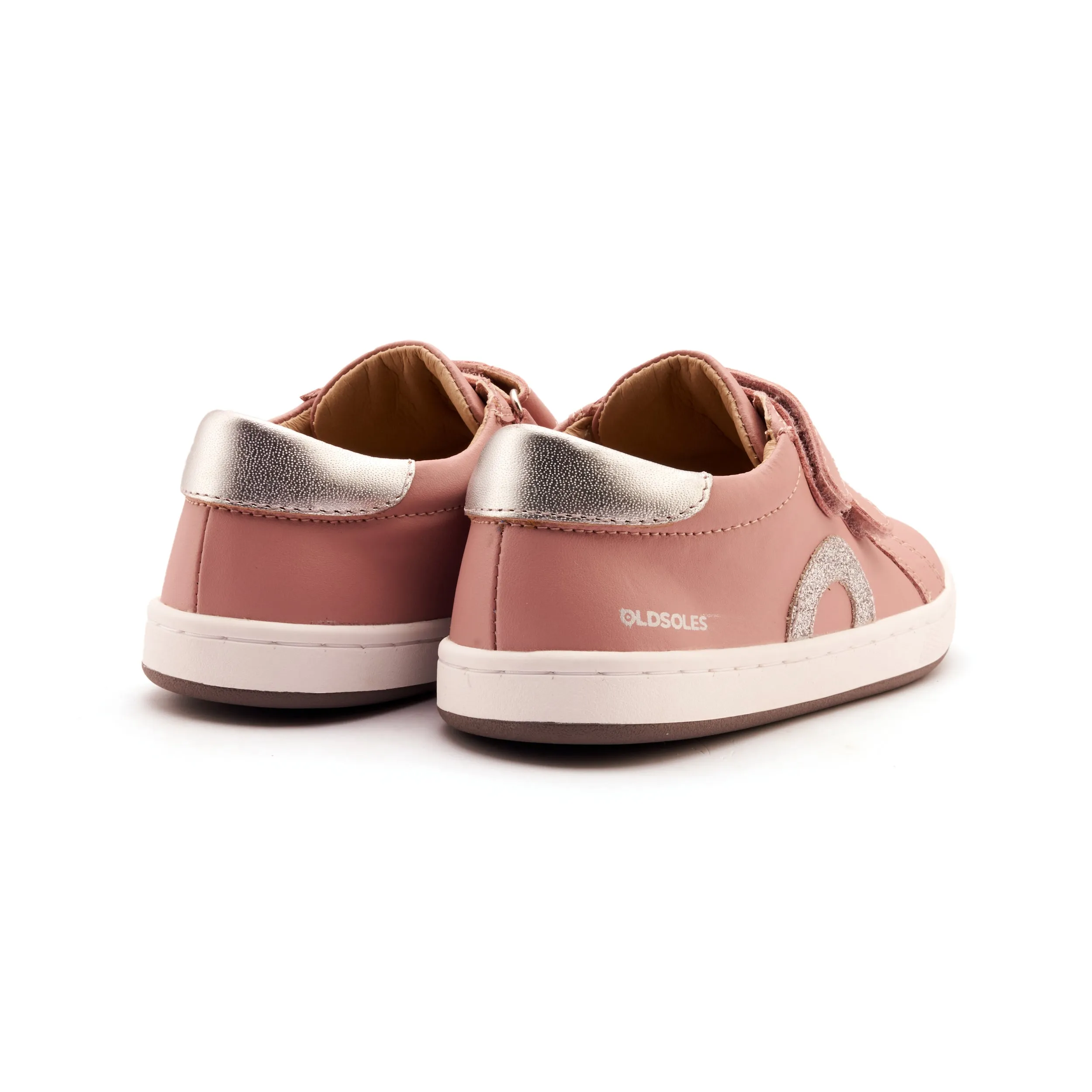 Eva Midsole Old Soles Girl's Kix Casual Shoes - Kiss / Glam Argent / Silver