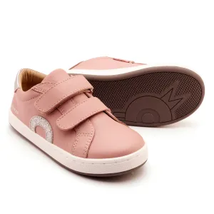 Old Soles Girl's Kix Casual Shoes - Kiss / Glam Argent / Silver Kids' summer shoes Lace - up kids' shoes