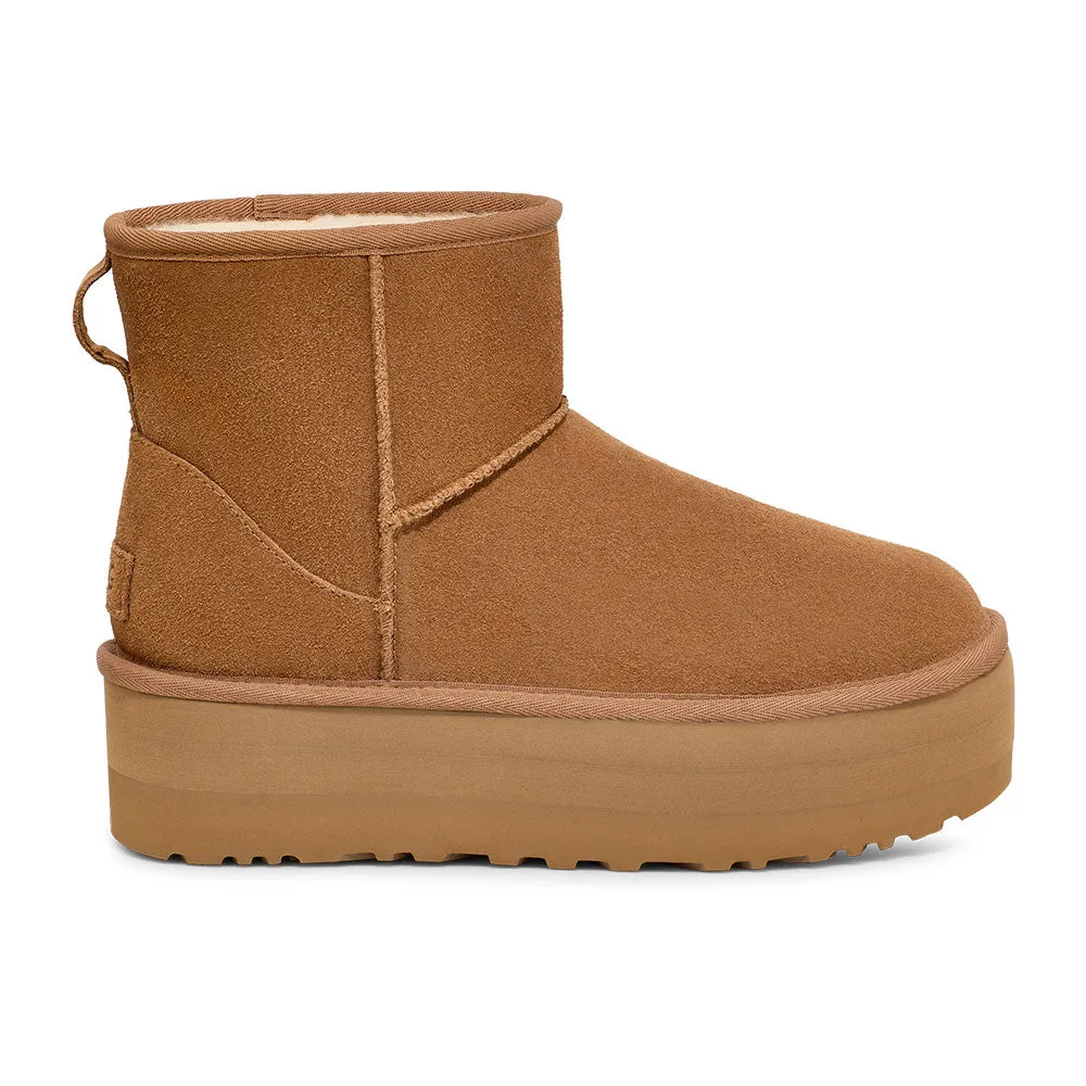 UGG Classic Mini Platform Womens Shoes Chestnut