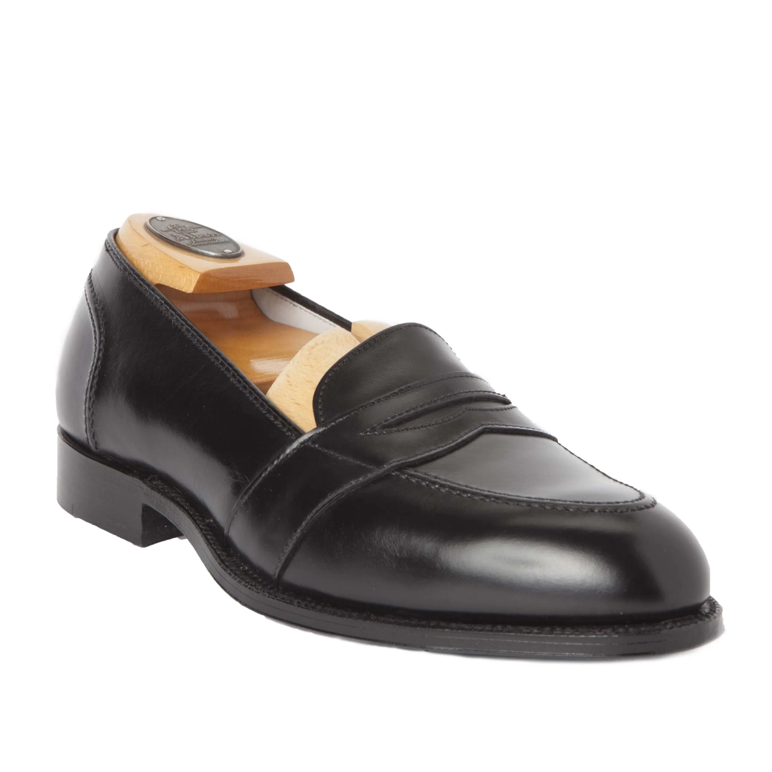 Everyday Flex Walk 681 - Full Strap Loafer in Black Calfskin