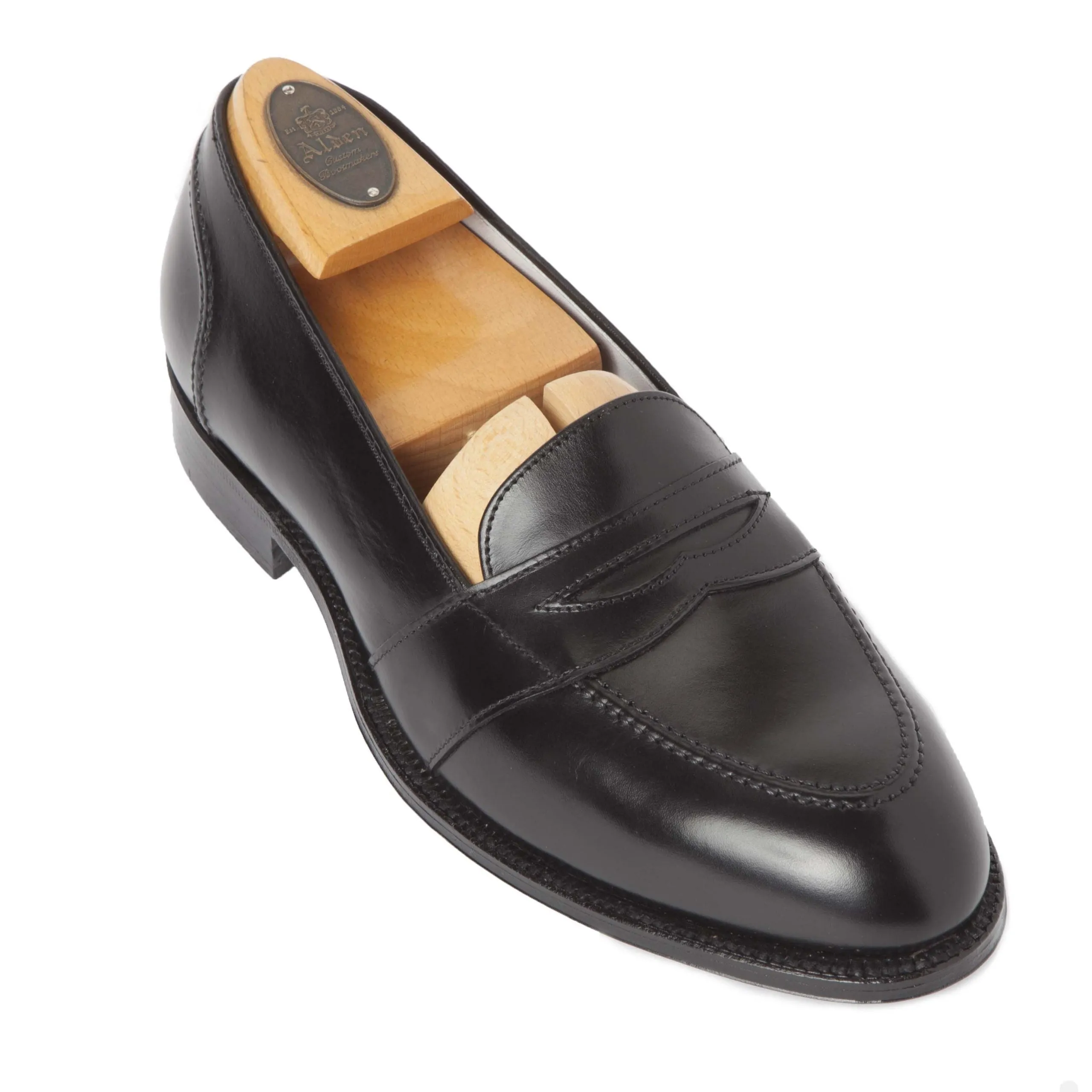 Everyday Flex Walk 681 - Full Strap Loafer in Black Calfskin