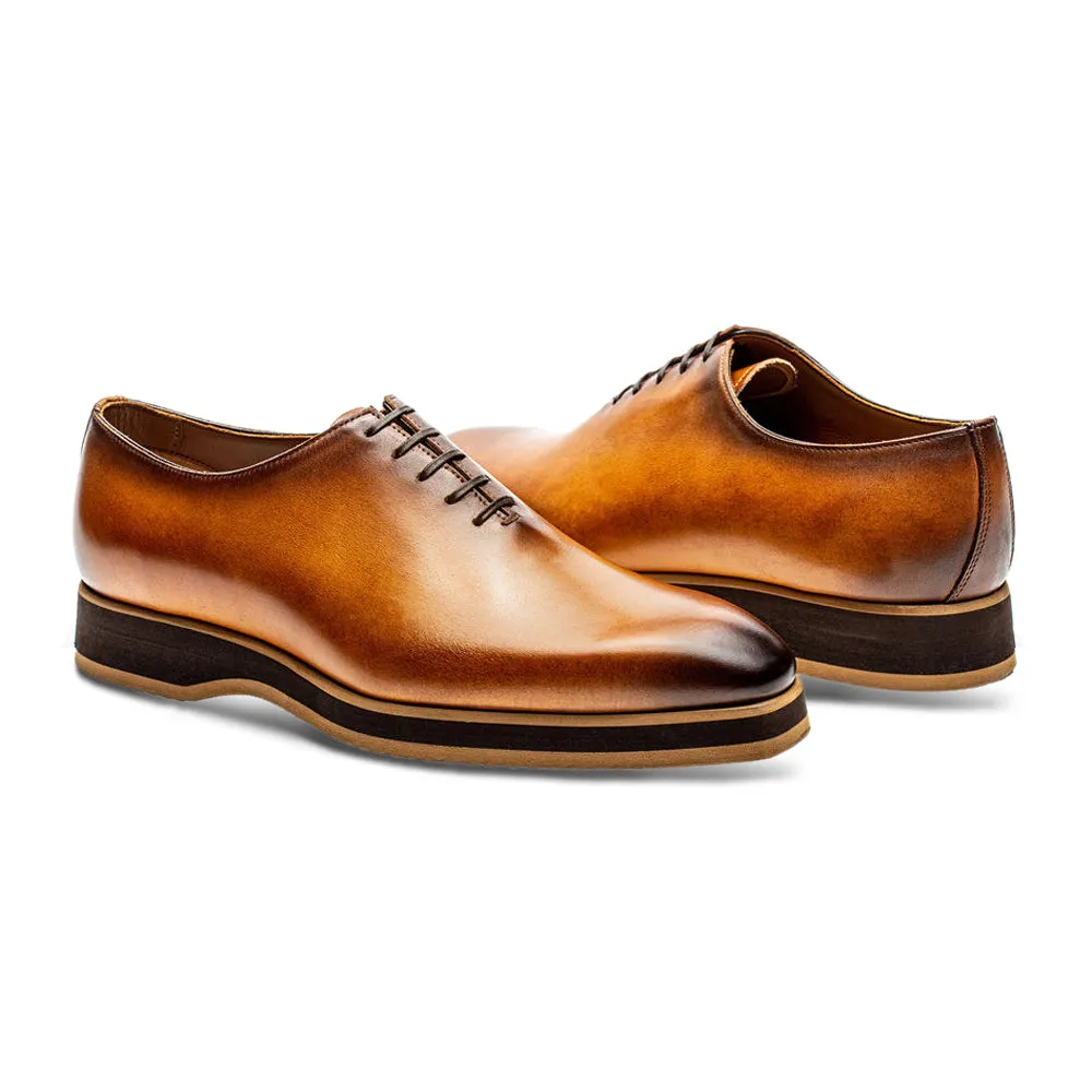 Everyday Shoes AMBERES LACE UP TAN