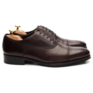 'C10' Dark Brown Leather Oxford UK 6 EU 38 Comfort Flex