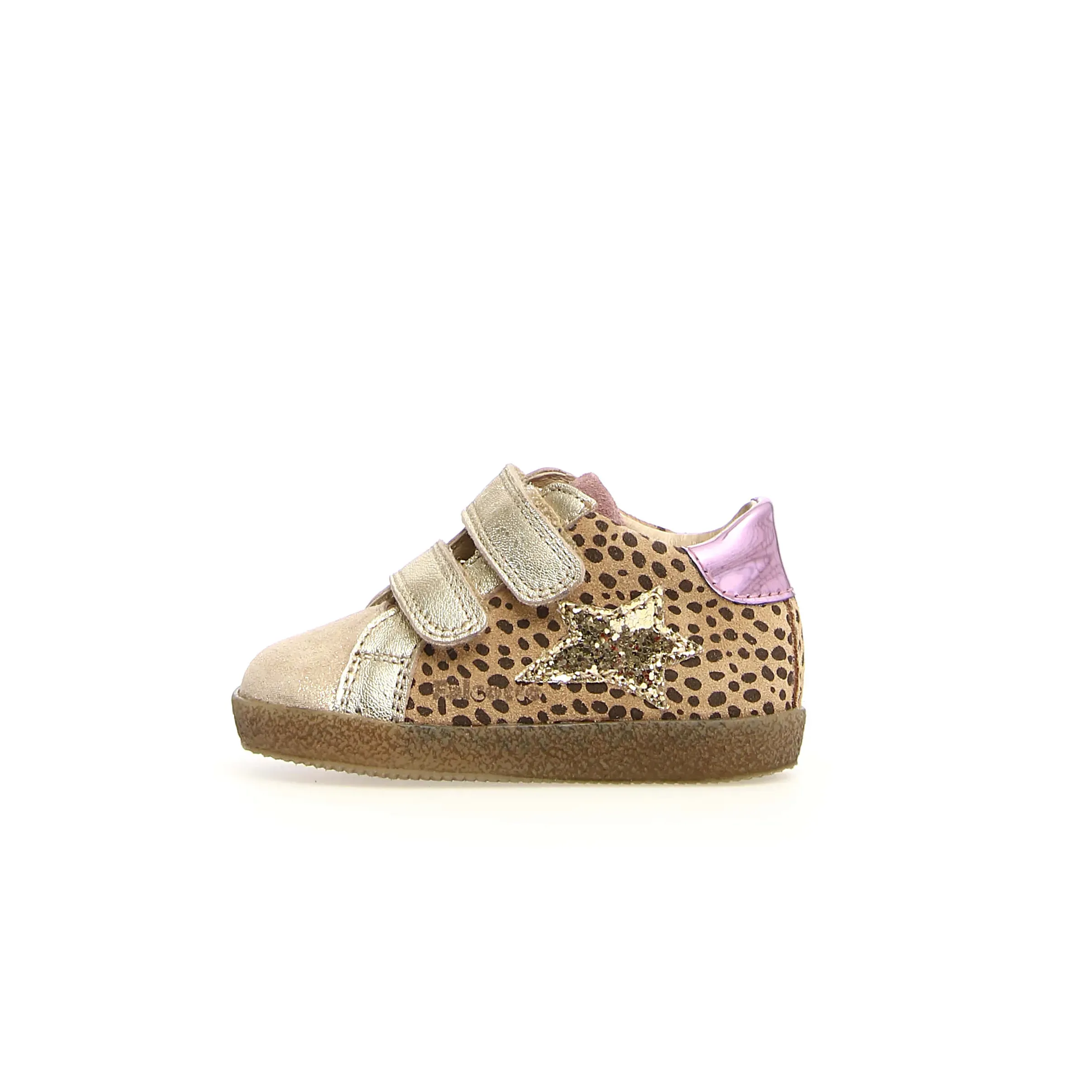 Falcotto Alnoite High Vl Girl's Casual Shoes - Glitter Pr Pony Platinum / Sa Keychain Kids