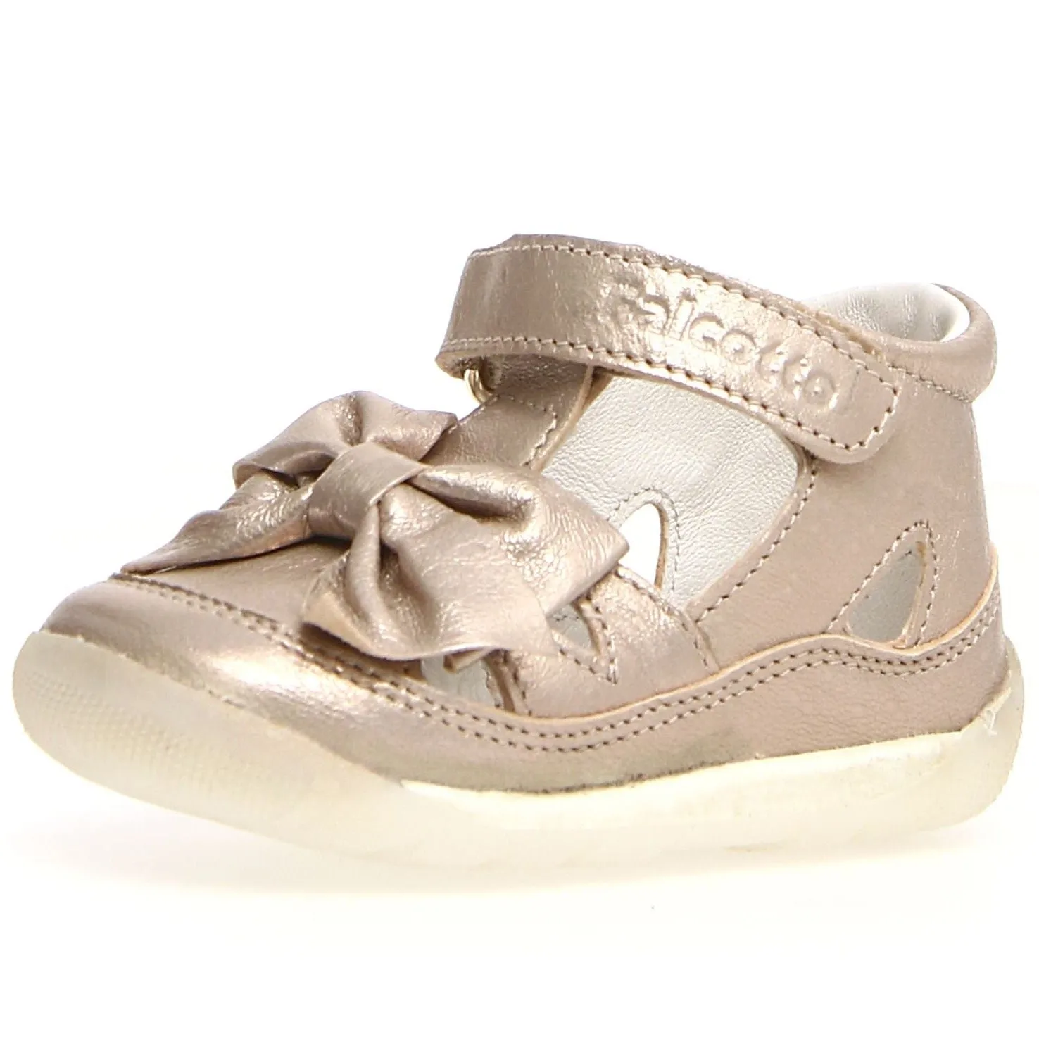 Kids' dress shoes Falcotto Gily Girl's Casual Shoes - Pebbled Cipria