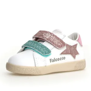 Kids' casual shoes Party outfits for children Falcotto Girl's Alnoite 2 Vl Casual Shoes - White / Pink