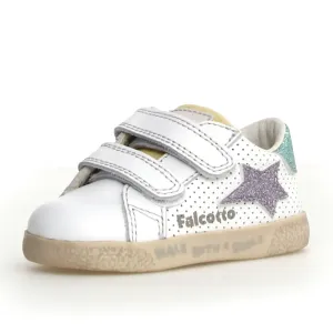 Rubber - soled kids' shoes High - top kids' shoes Falcotto Girl's Alnoite 2 Vl Casual Shoes - White