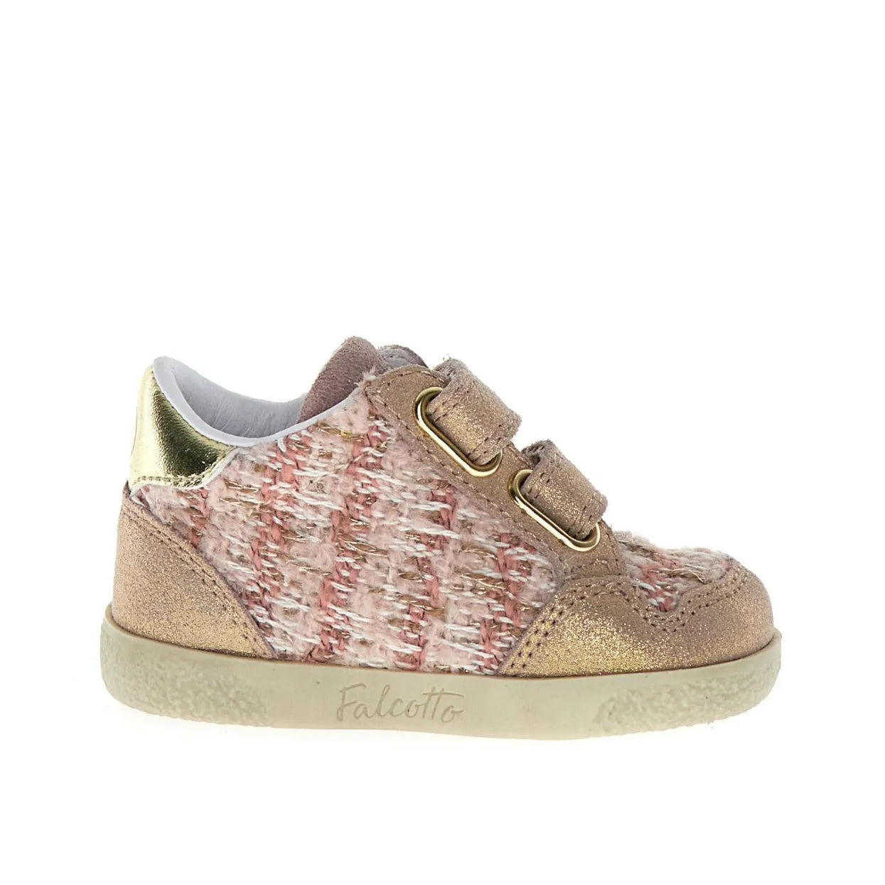 Falcotto Girl's Alnoite High 2 Vl Casual Shoes  - Pink/Rose/Platinum Versatile Footwear