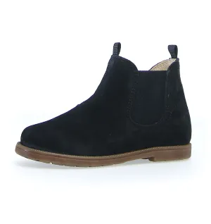 Falcotto Girl's & Boy's Winter Wood Suede Sneakers - Black Kids' loafers Modern kids' designs