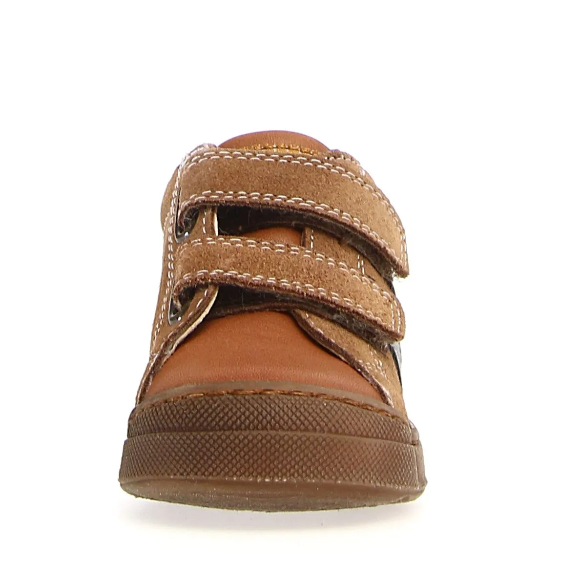 Falcotto Girl's and Boy's Gazer Vl Fashion Sneakers, Cognac Brown Neutral Kids