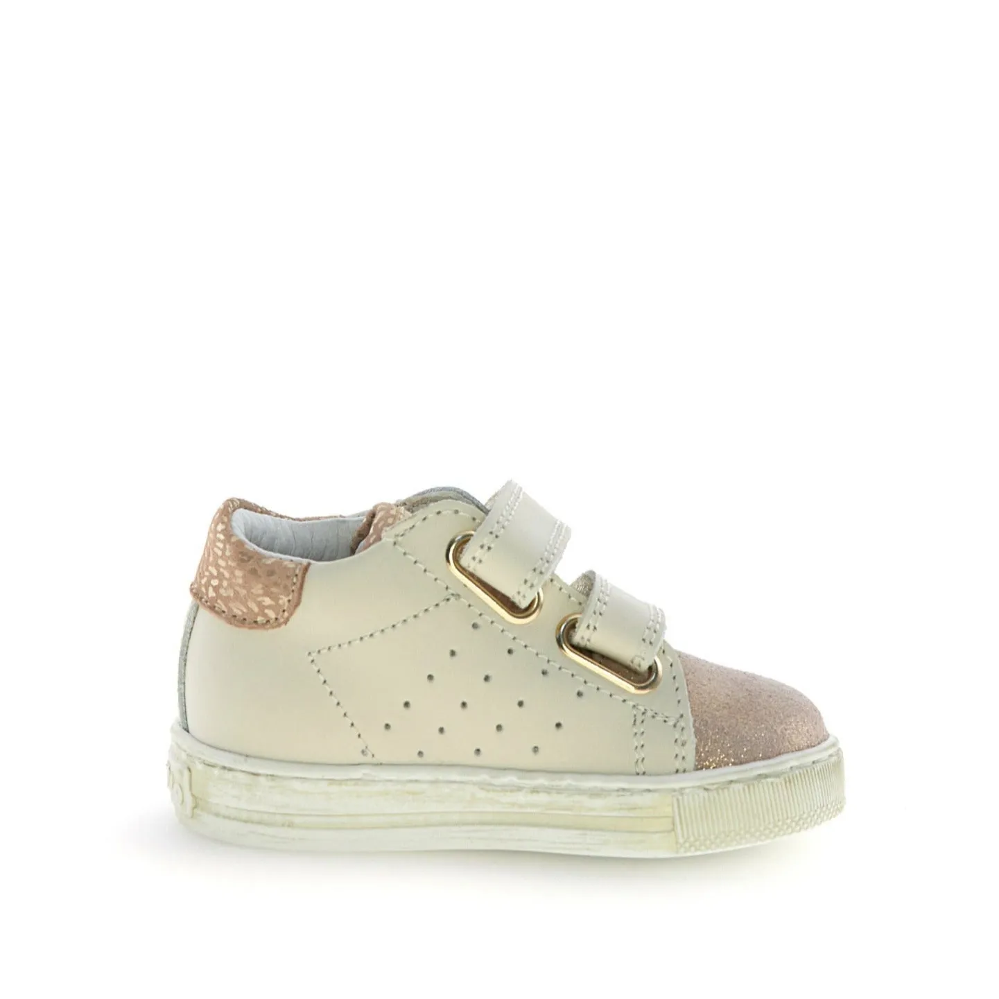 Falcotto Girl's Salazar 3 Vl Casual Shoes - Milk/Rose Positive reviews