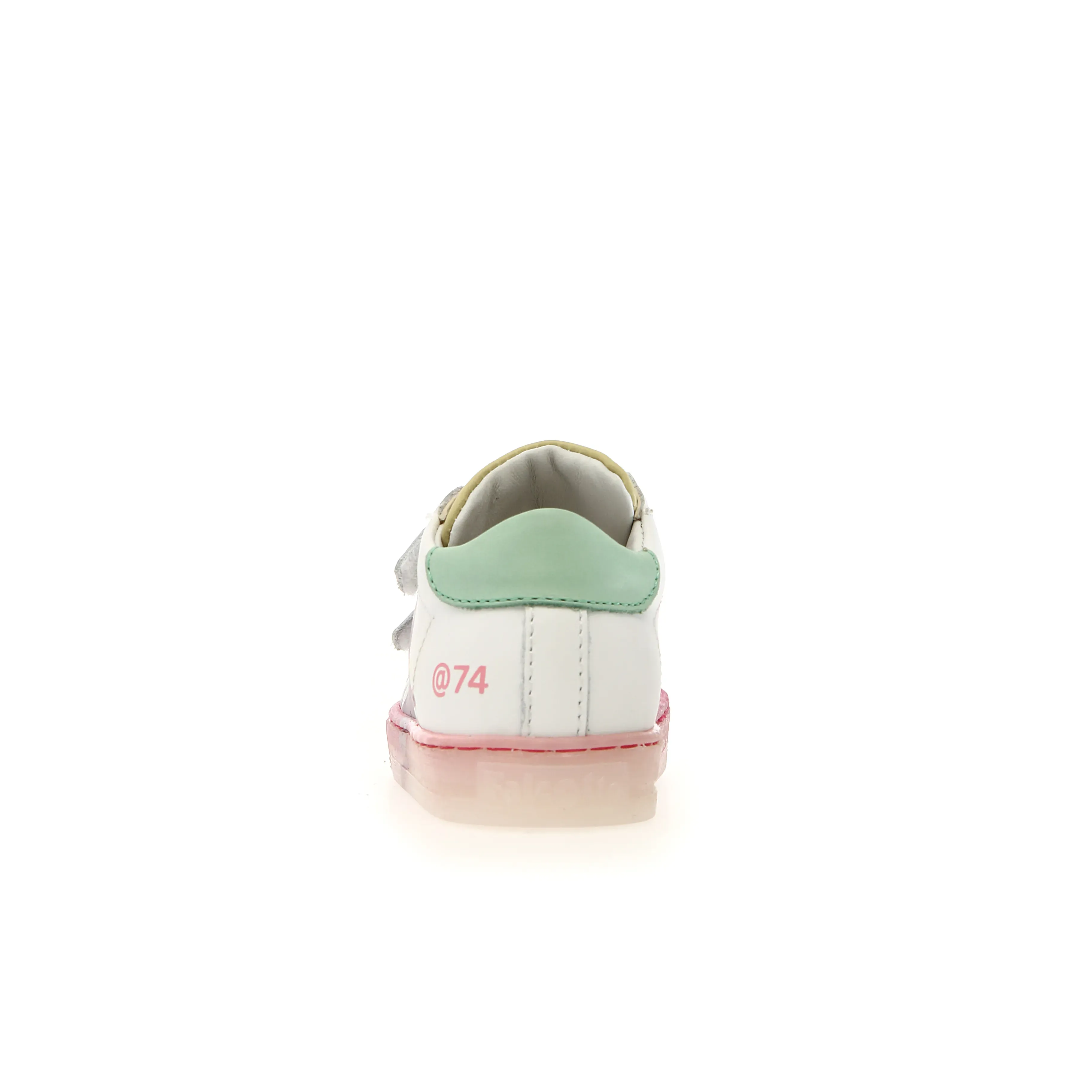 Falcotto Girl's Salazar 3 Vl Casual Shoes - White / Mint / Lilac Fashion Footwear