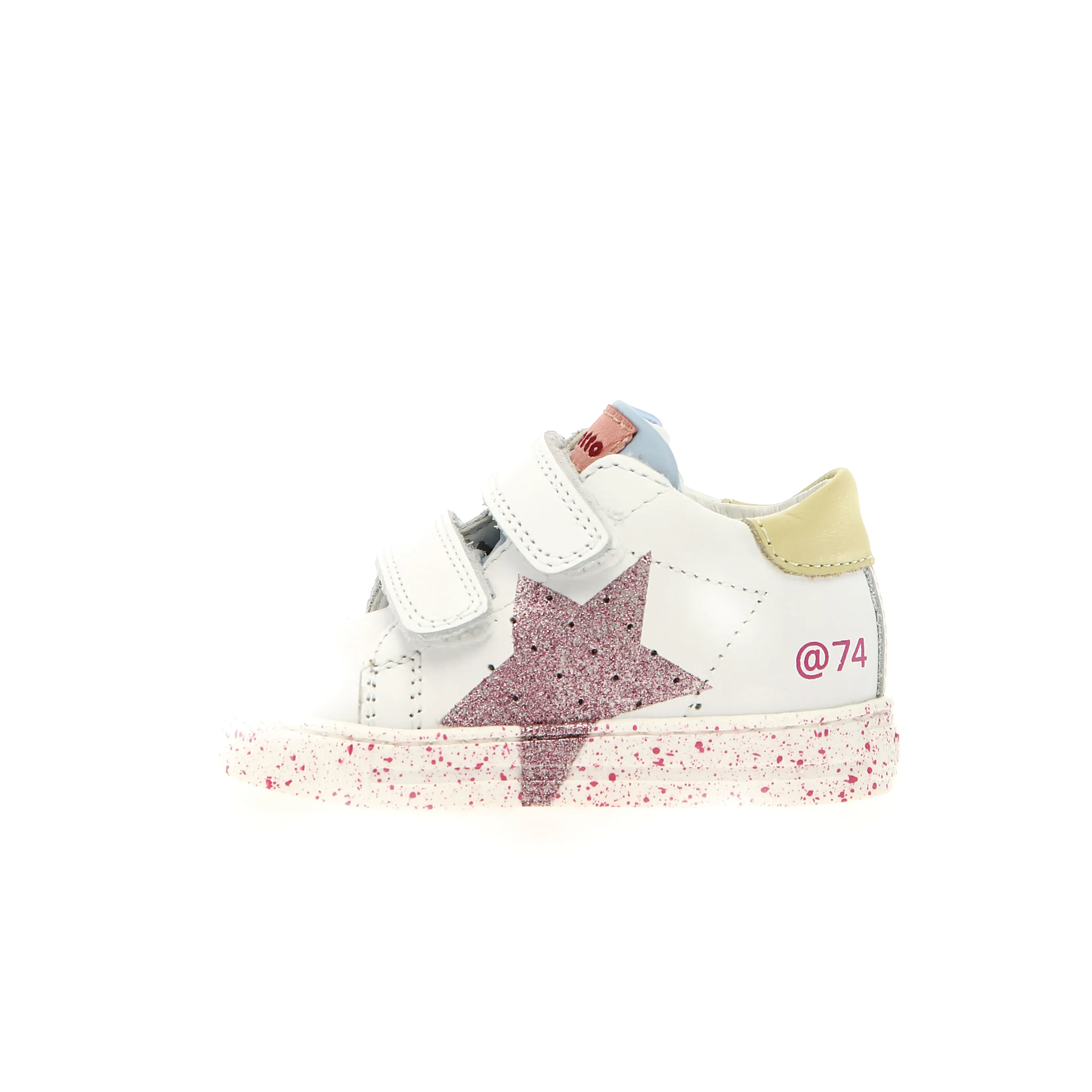 Falcotto Girl's Salazar 3 Vl Casual Shoes - White / Paglia / Pink New Arrivals