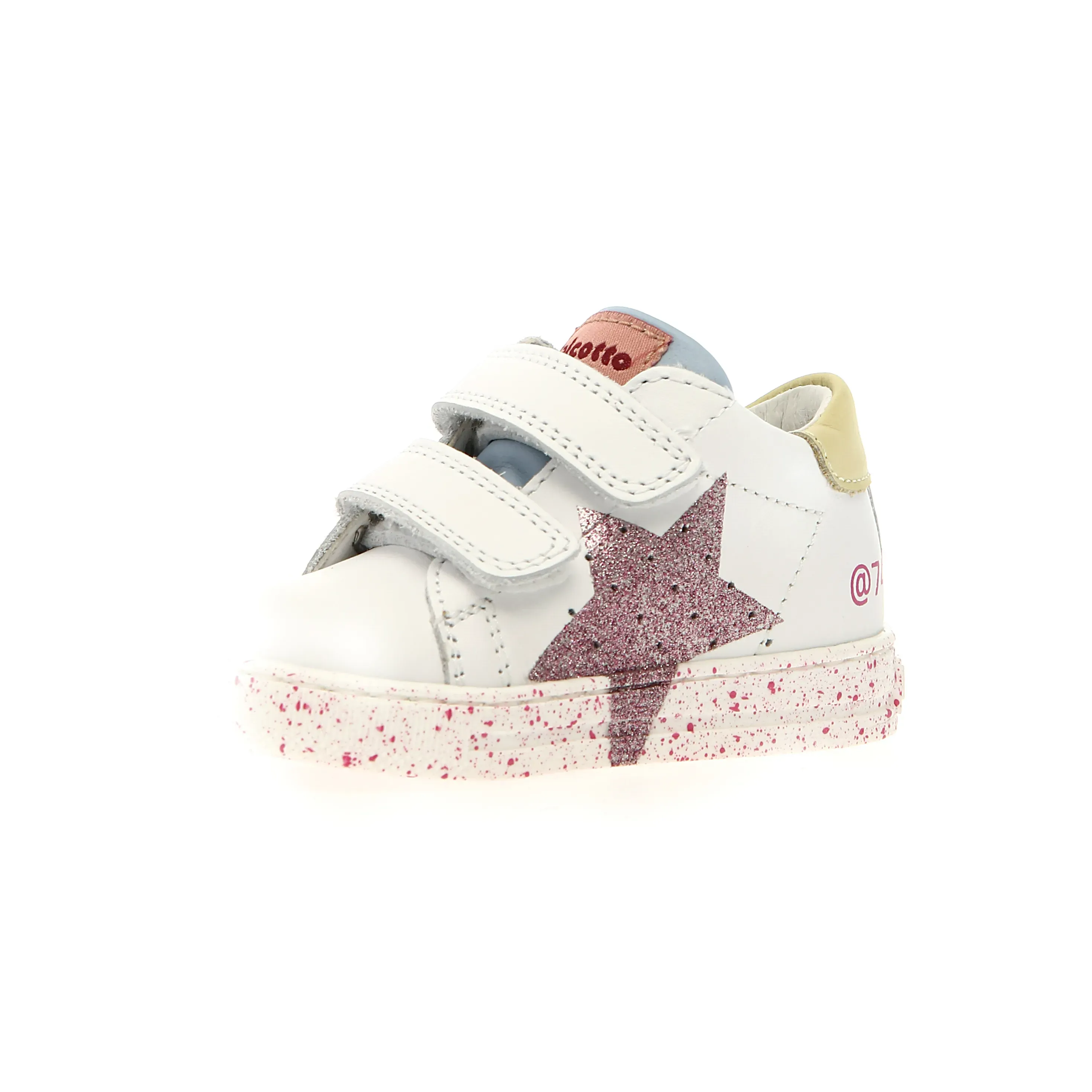 Falcotto Girl's Salazar 3 Vl Casual Shoes - White / Paglia / Pink New Arrivals
