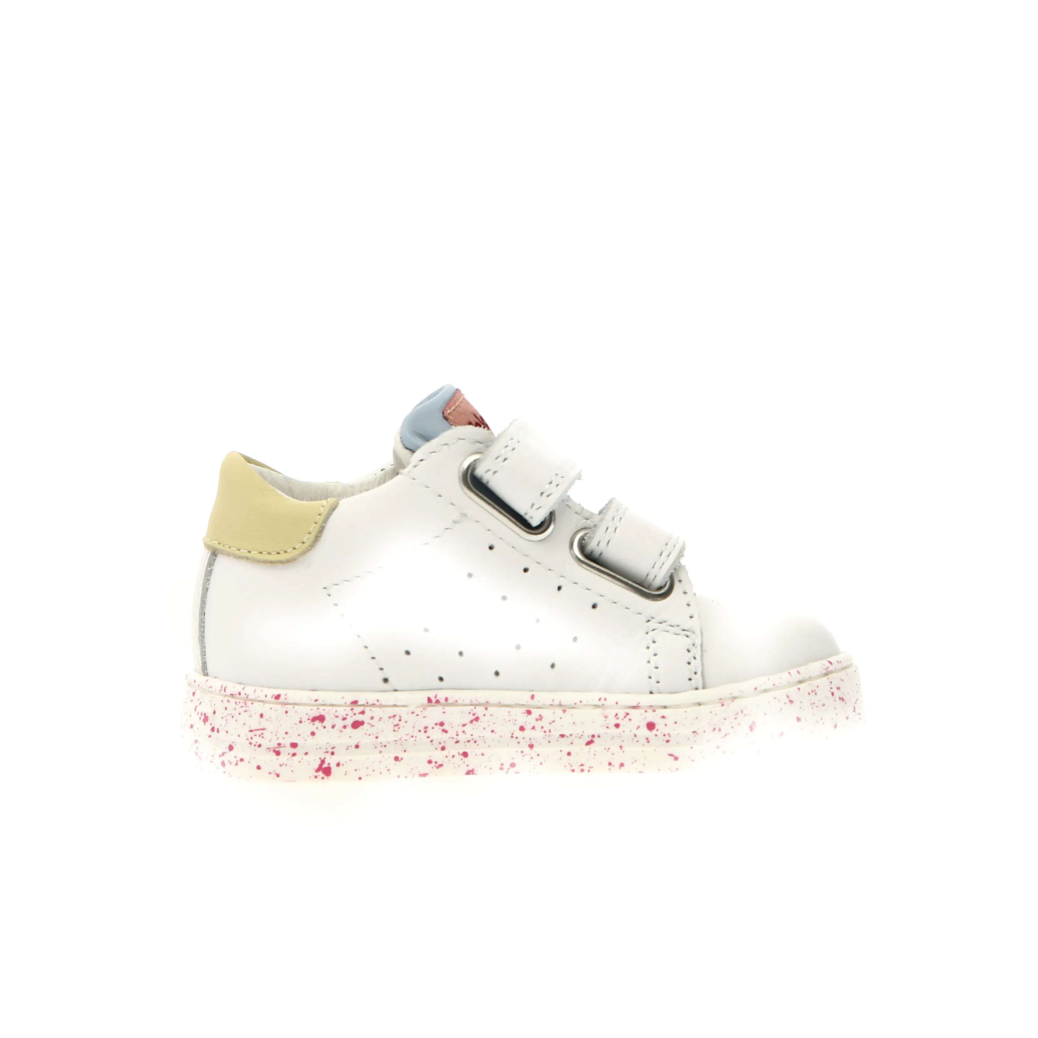 Falcotto Girl's Salazar 3 Vl Casual Shoes - White / Paglia / Pink New Arrivals