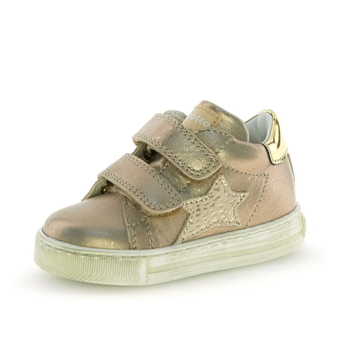 Kids' indoor shoes Falcotto Girl's Sasha Vl Casual Shoes - Cipria/Platinum