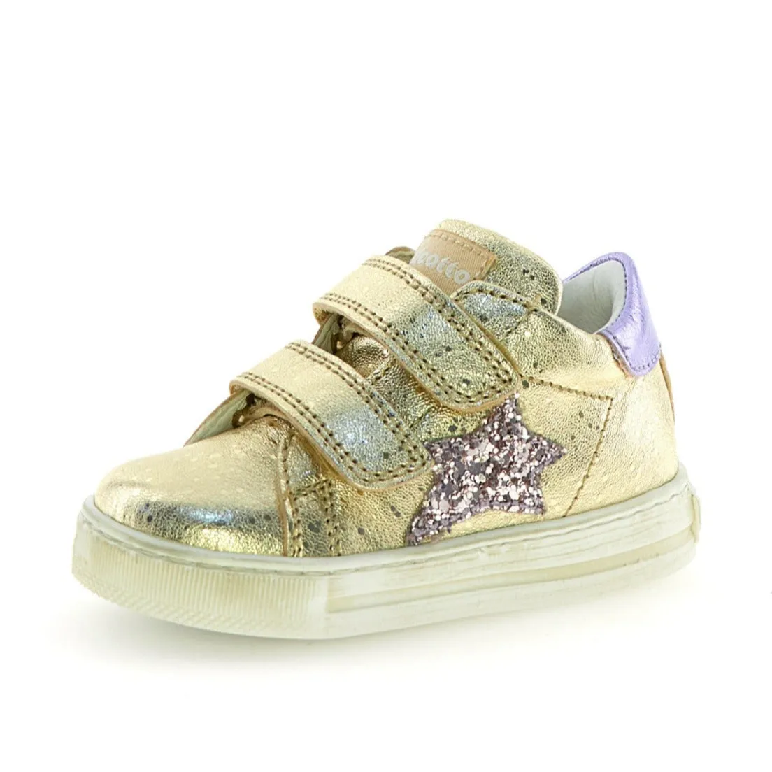 Falcotto Girl's Sasha Vl Casual Shoes - Platinum/Lilac Online Presence