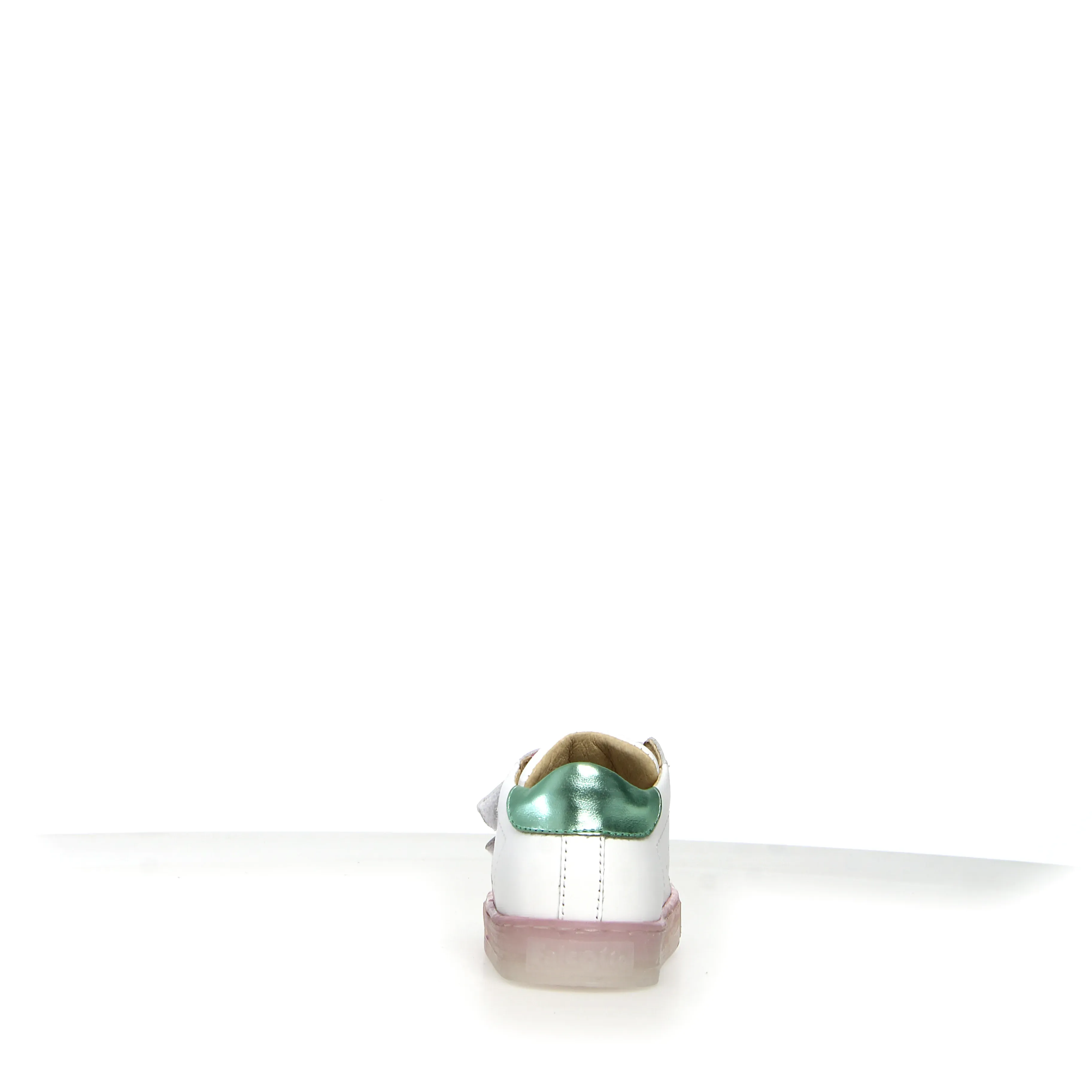 Falcotto Girl's Venus Vl Casual Shoes - White / Green Brand Name