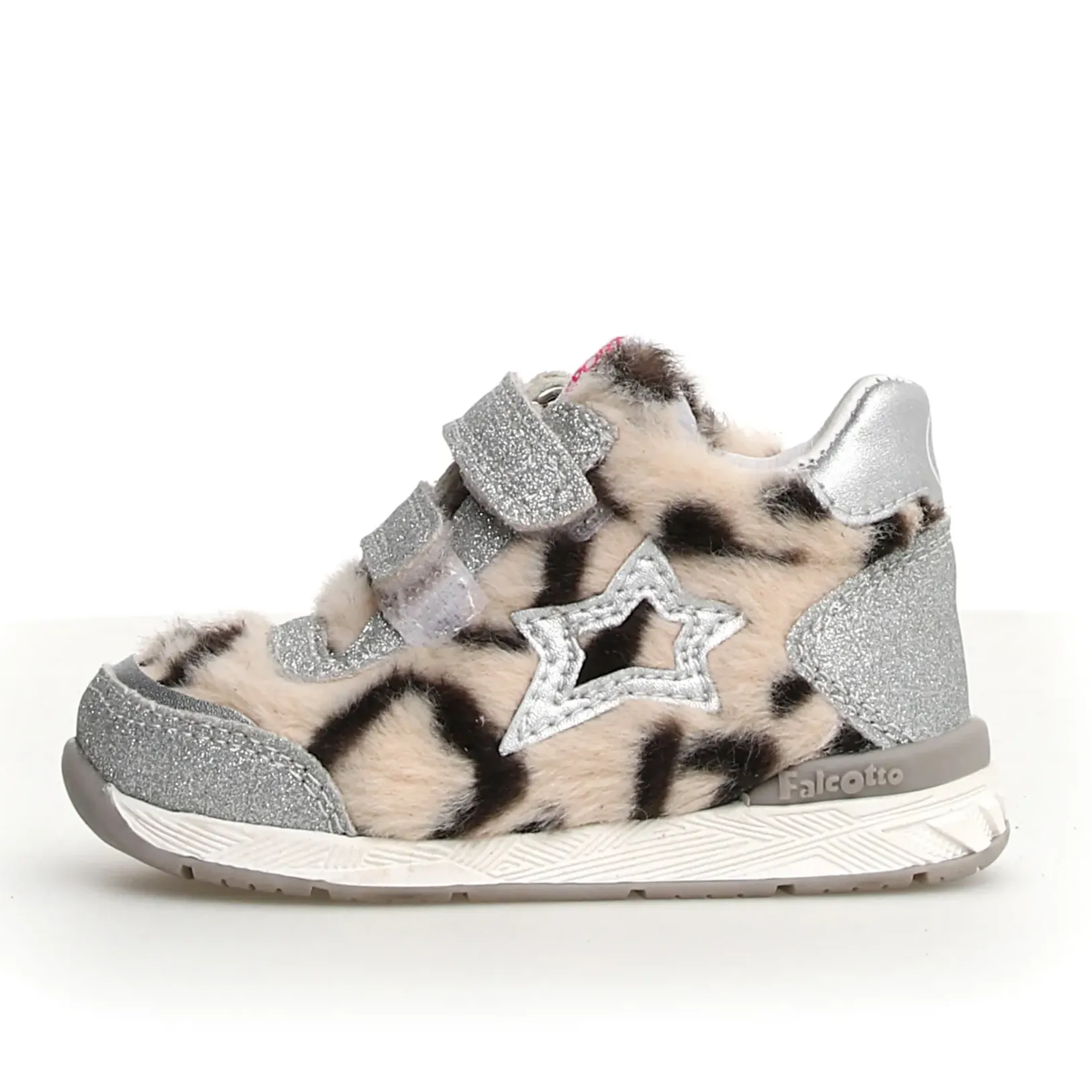 Falcotto New Ferdi 2 Vl Girl's Sneakers - Silver/White/Black Word Of Mouth
