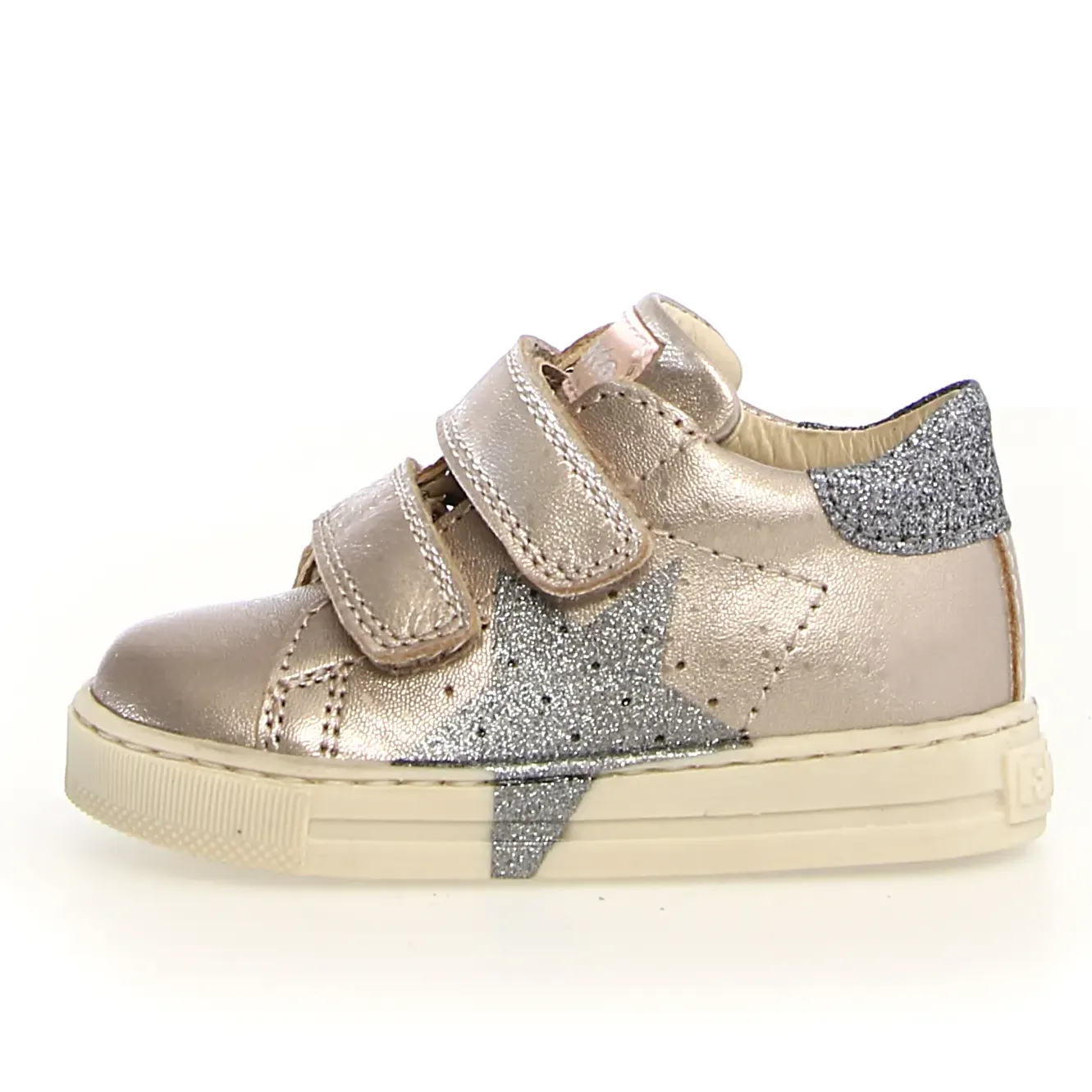 Falcotto Salazar 2 Vl Girl's Casual Shoes - Cipria/Acciaio Retro Kids