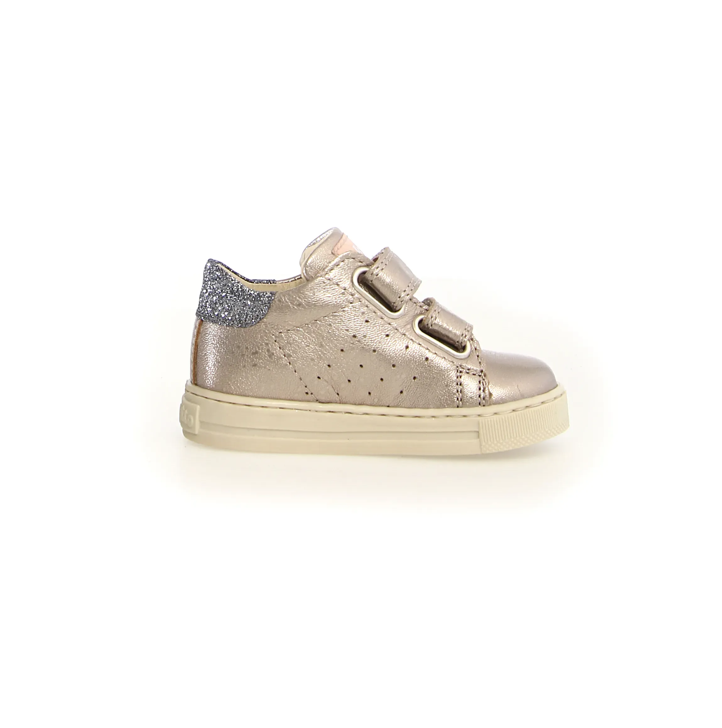 Falcotto Salazar 2 Vl Girl's Casual Shoes - Cipria/Acciaio Retro Kids